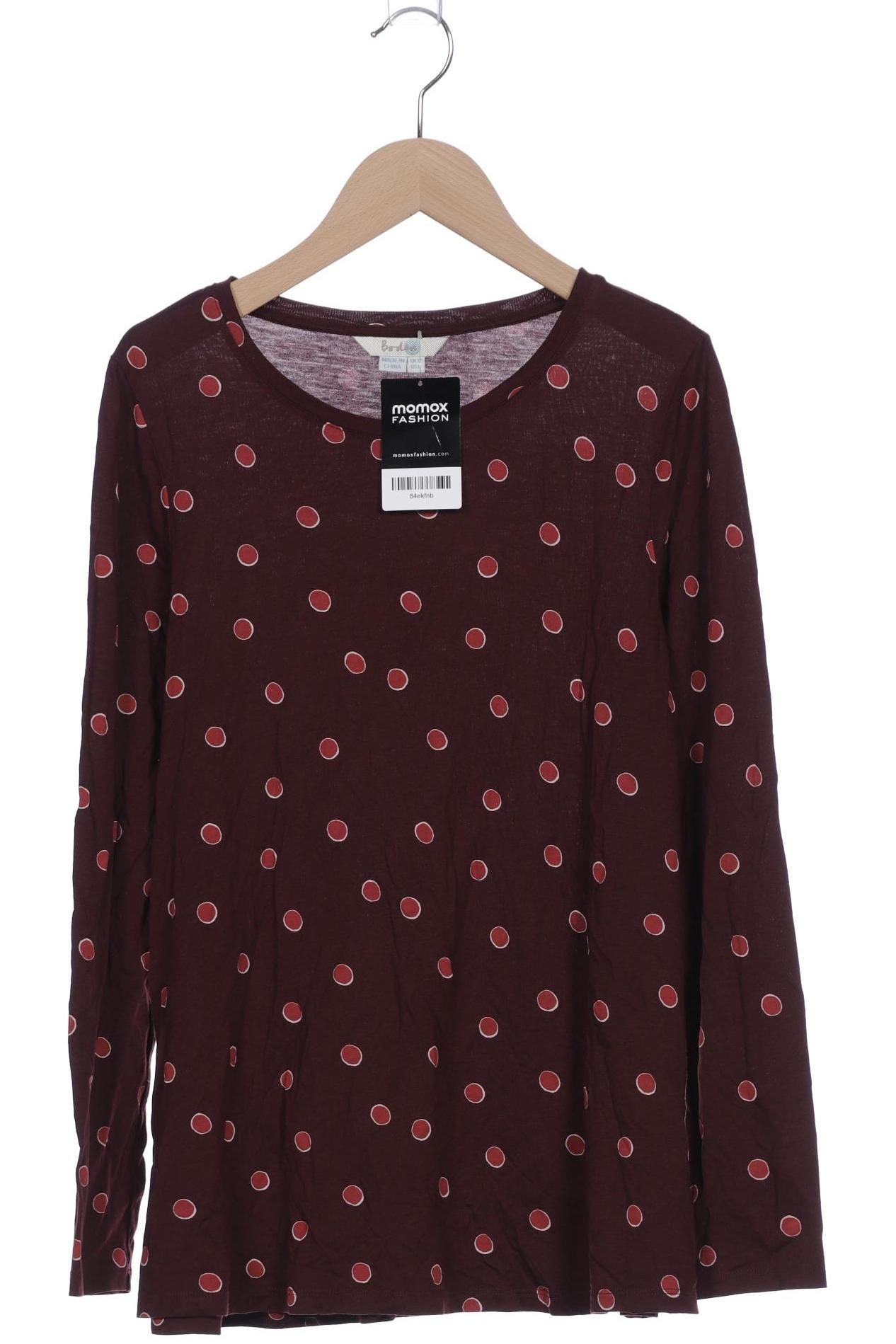 

Boden Damen Langarmshirt, bordeaux, Gr. 38