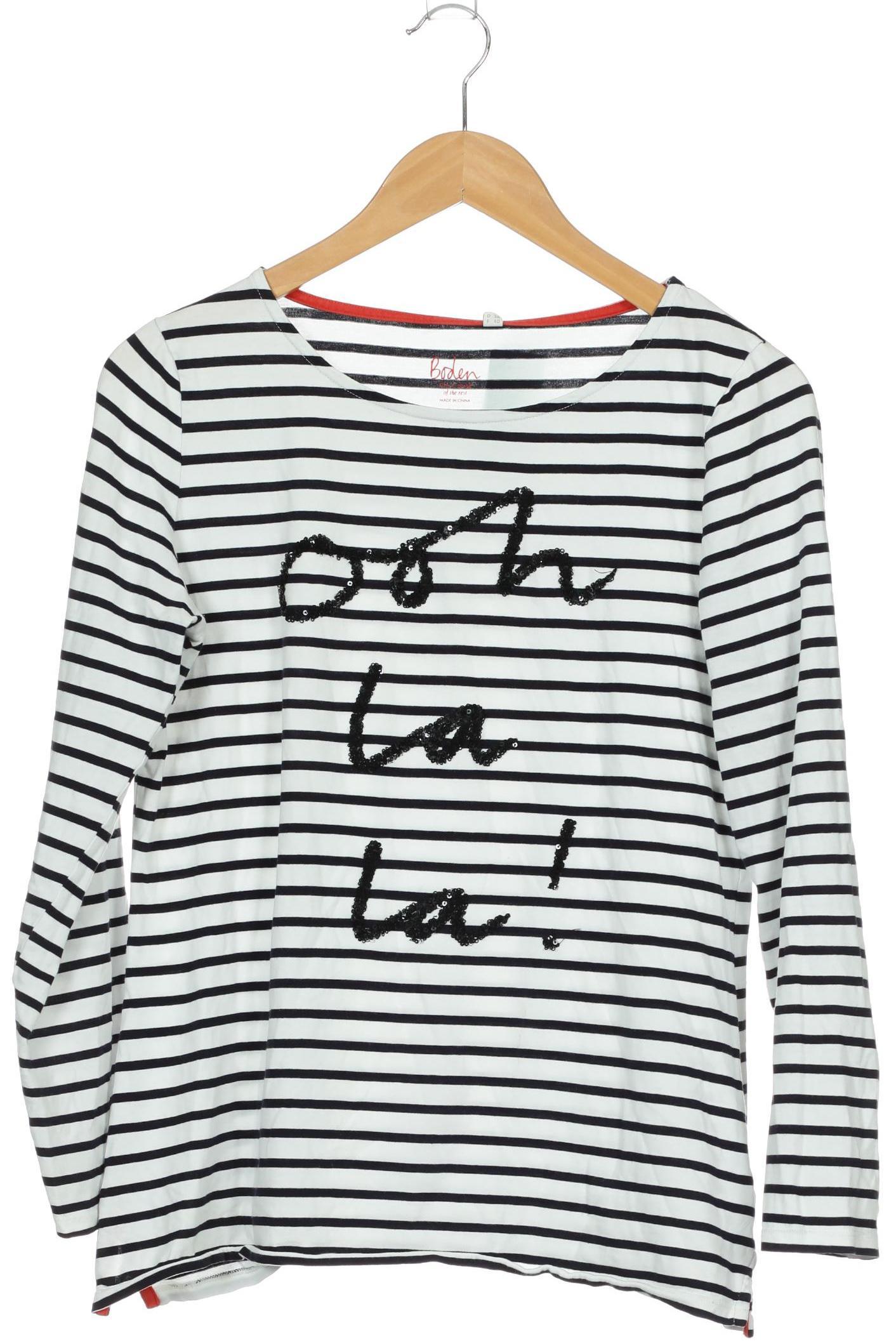 

Boden Damen Langarmshirt, weiß, Gr. 38