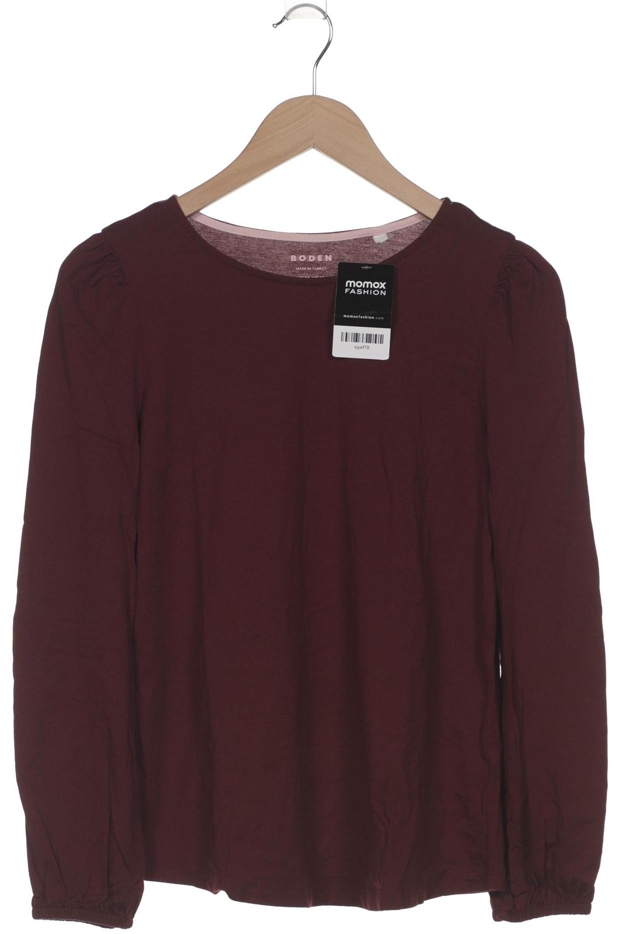 

Boden Damen Langarmshirt, bordeaux, Gr. 40