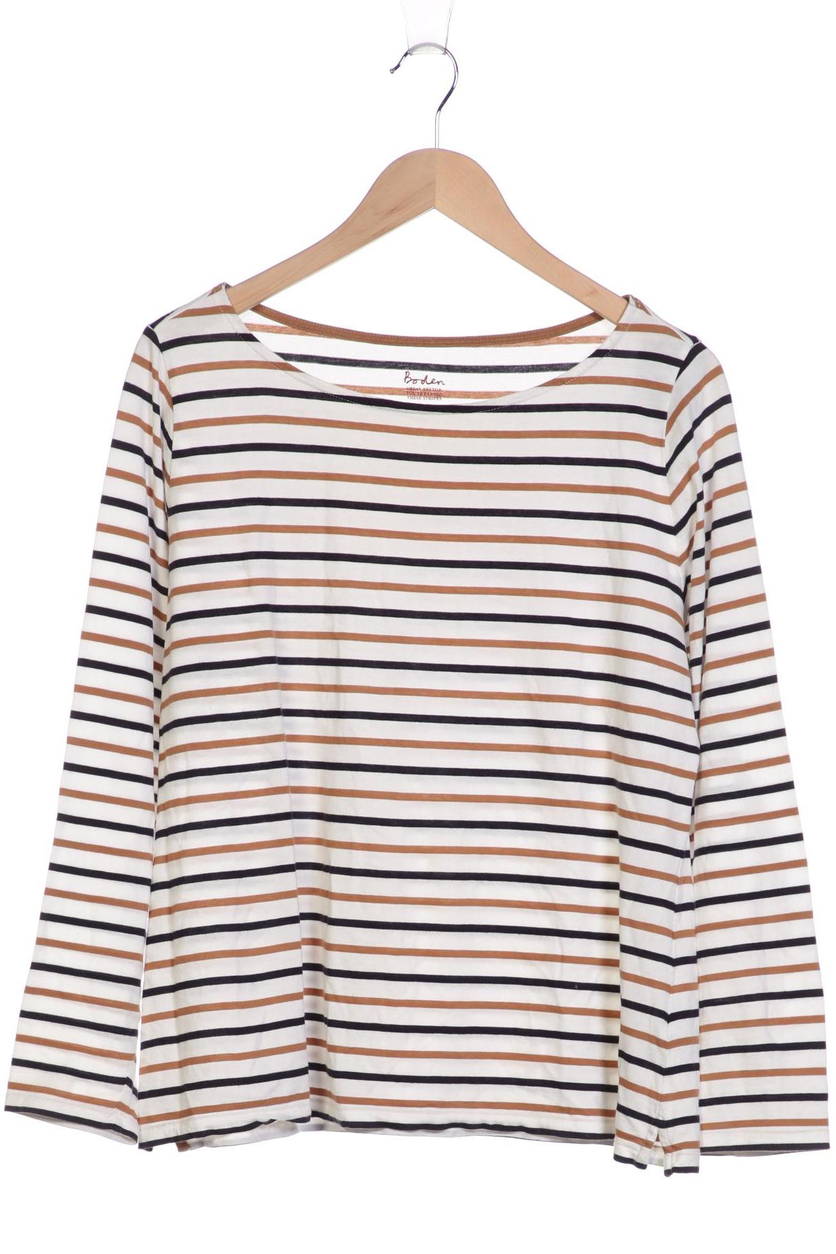 

Boden Damen Langarmshirt, beige, Gr. 18