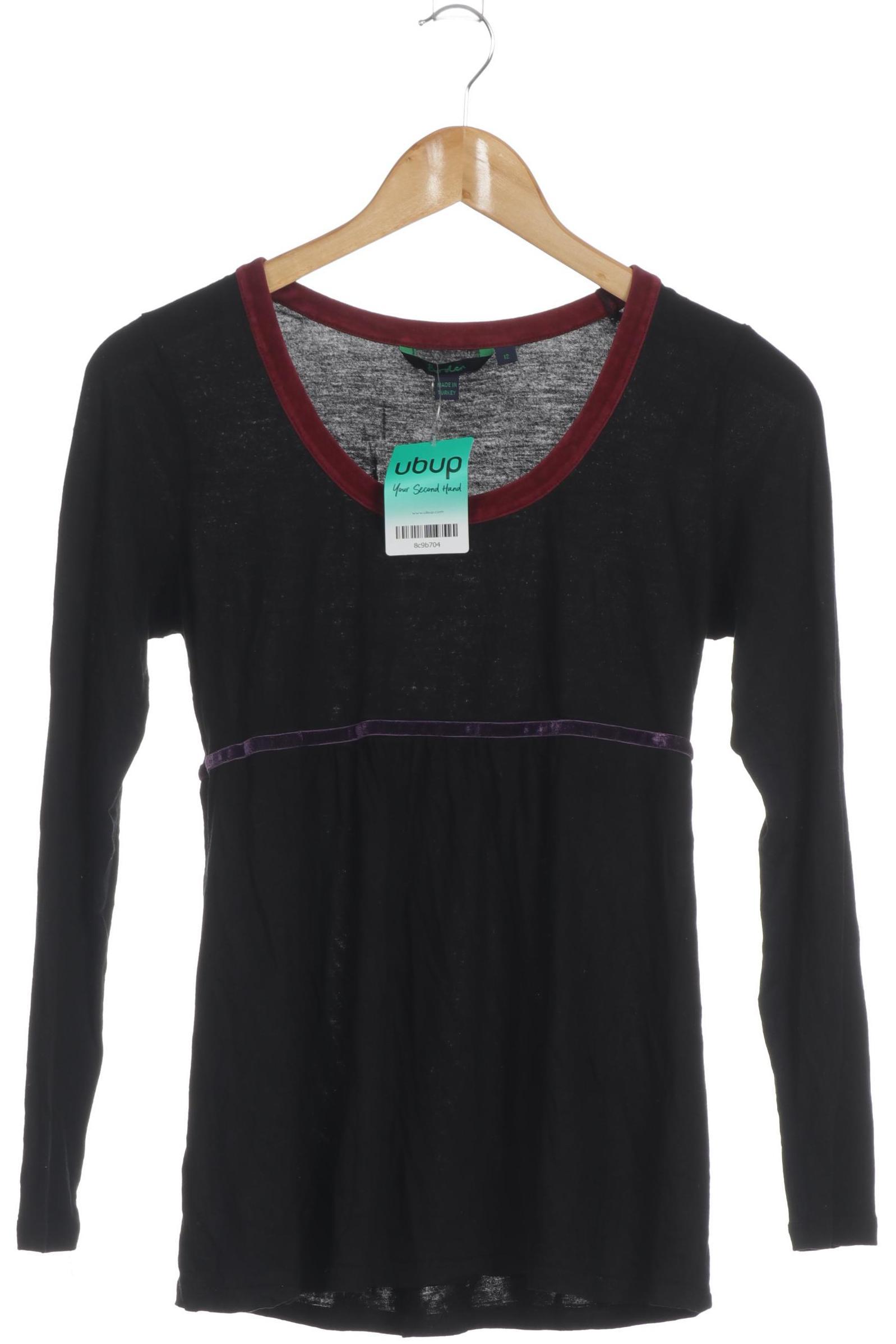 

Boden Damen Langarmshirt, schwarz, Gr. 12