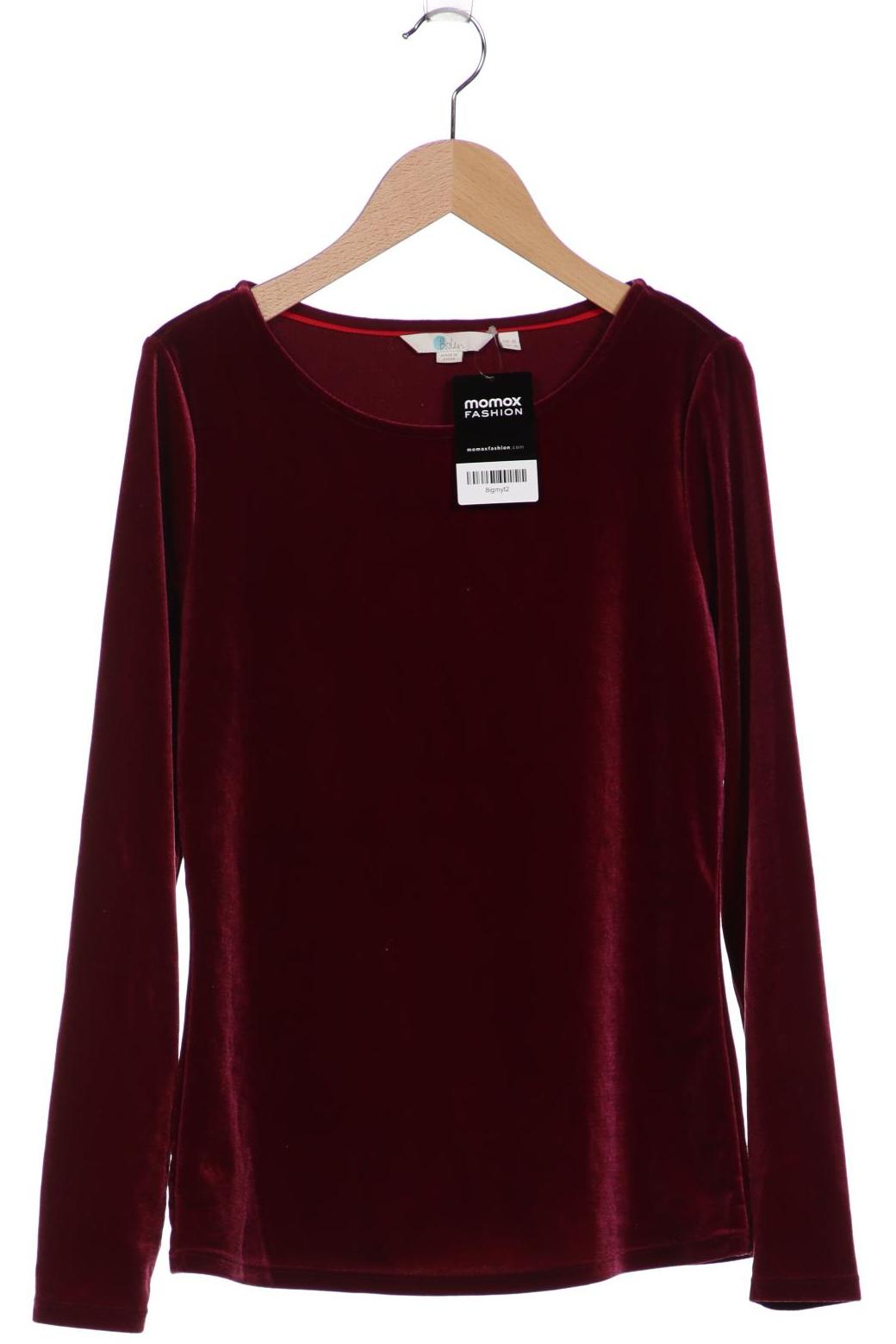 

Boden Damen Langarmshirt, bordeaux, Gr. 36