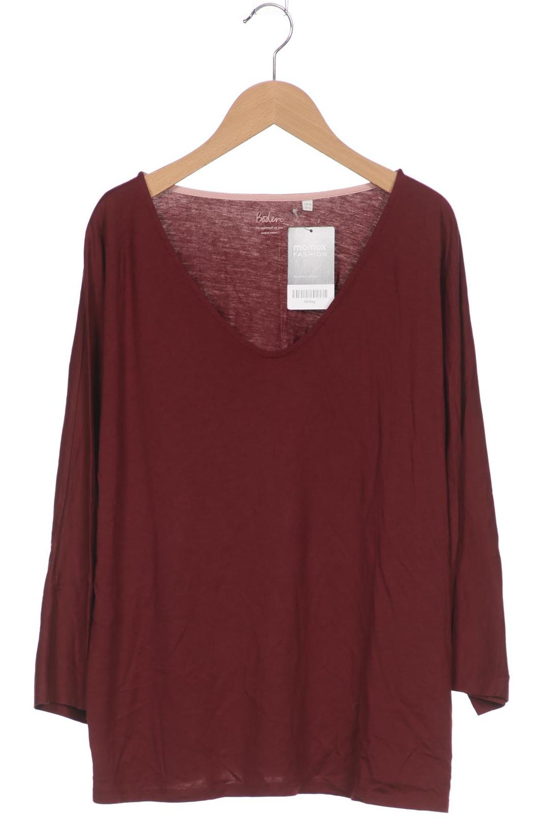

Boden Damen Langarmshirt, bordeaux, Gr. 44