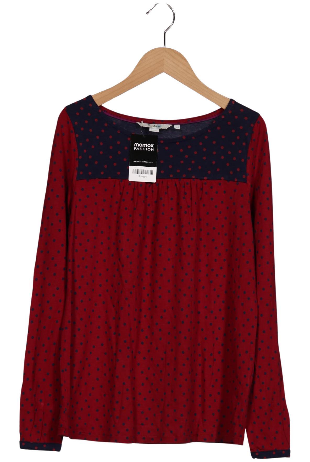 

Boden Damen Langarmshirt, bordeaux, Gr. 38