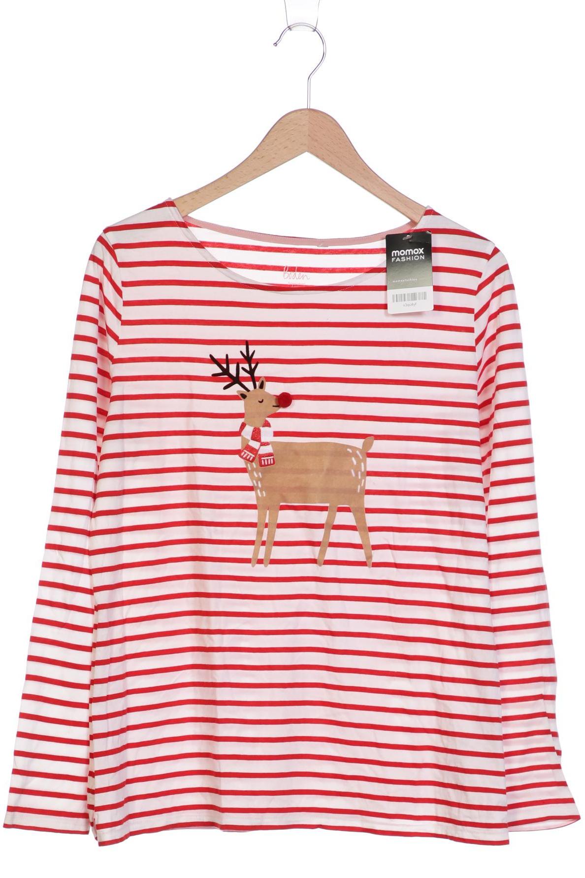 

Boden Damen Langarmshirt, weiß