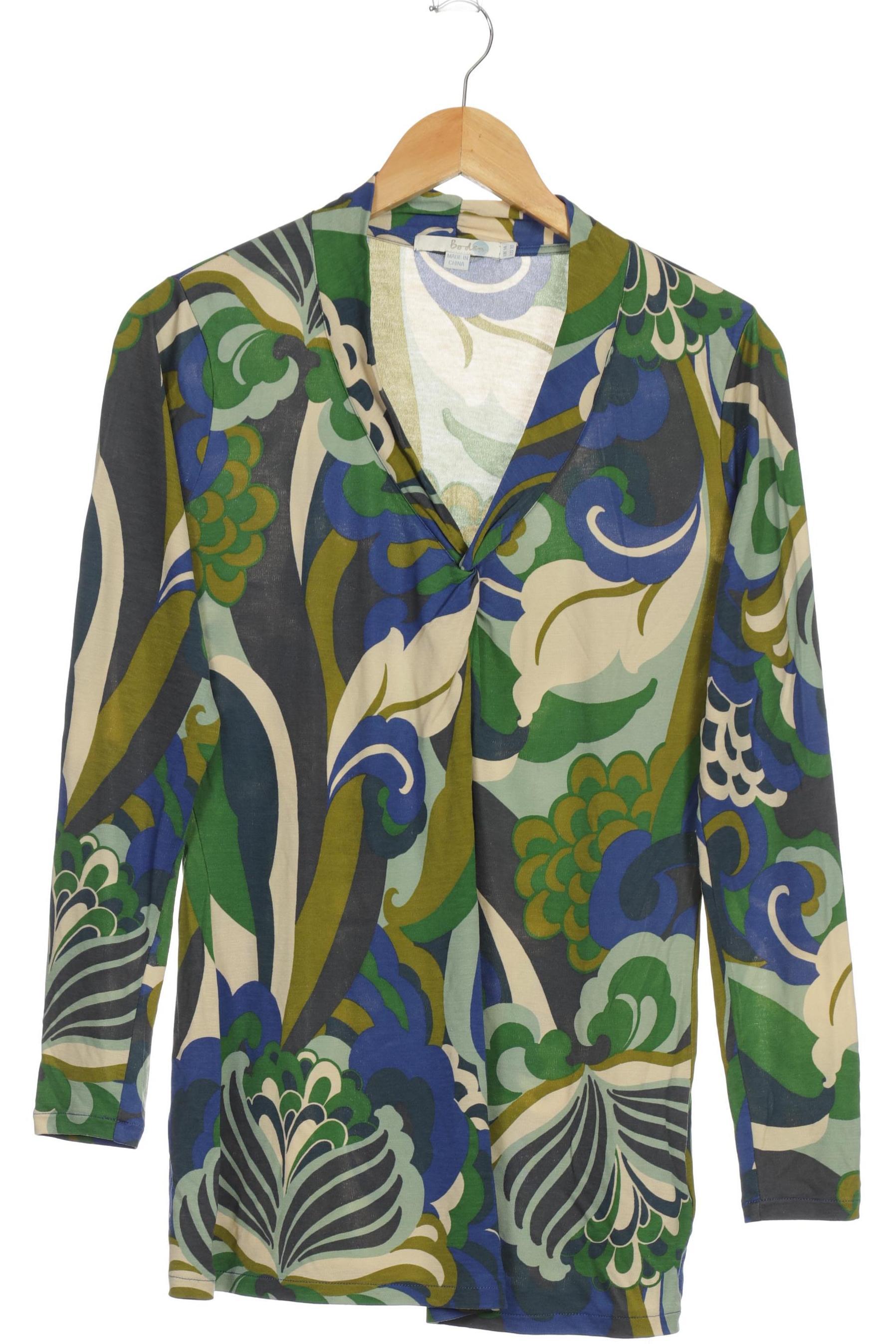 

Boden Damen Langarmshirt, grün, Gr. 14