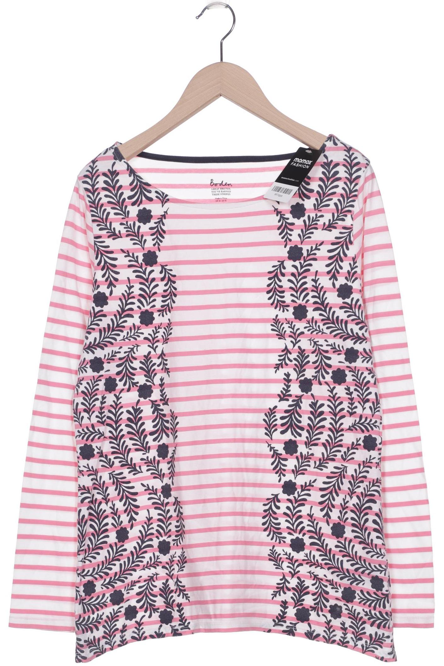 

Boden Damen Langarmshirt, weiß