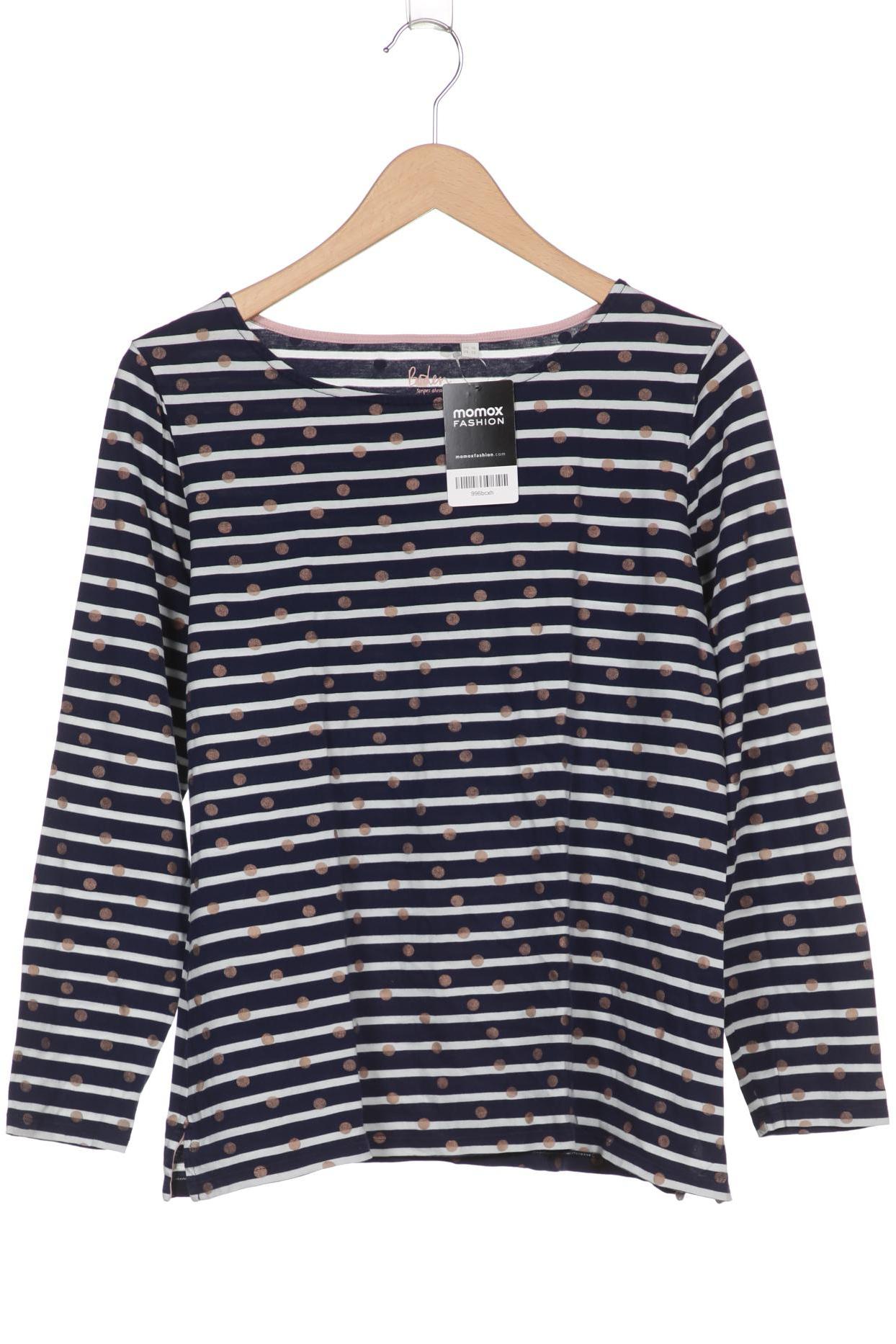 

Boden Damen Langarmshirt, marineblau