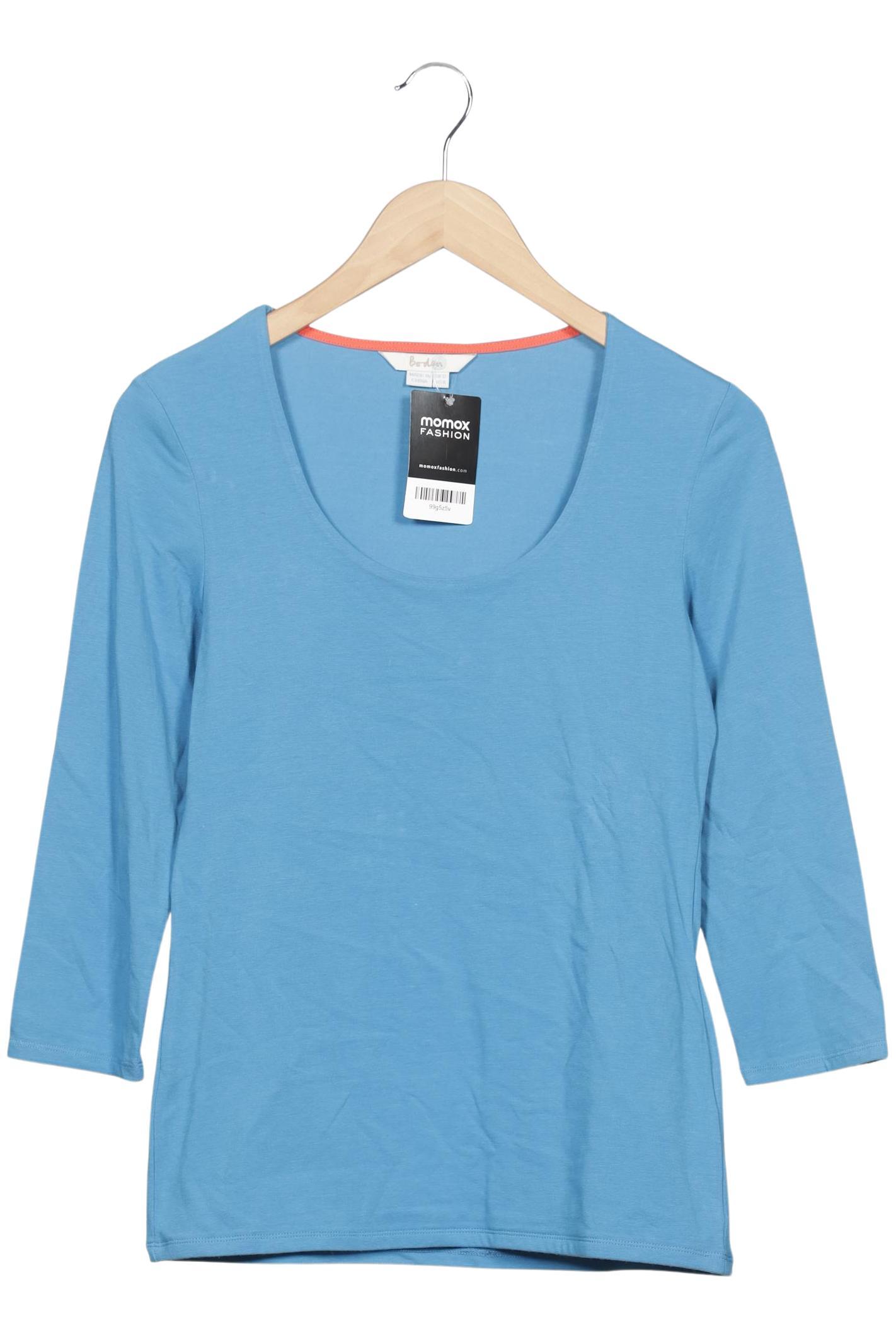 

Boden Damen Langarmshirt, hellblau, Gr. 38
