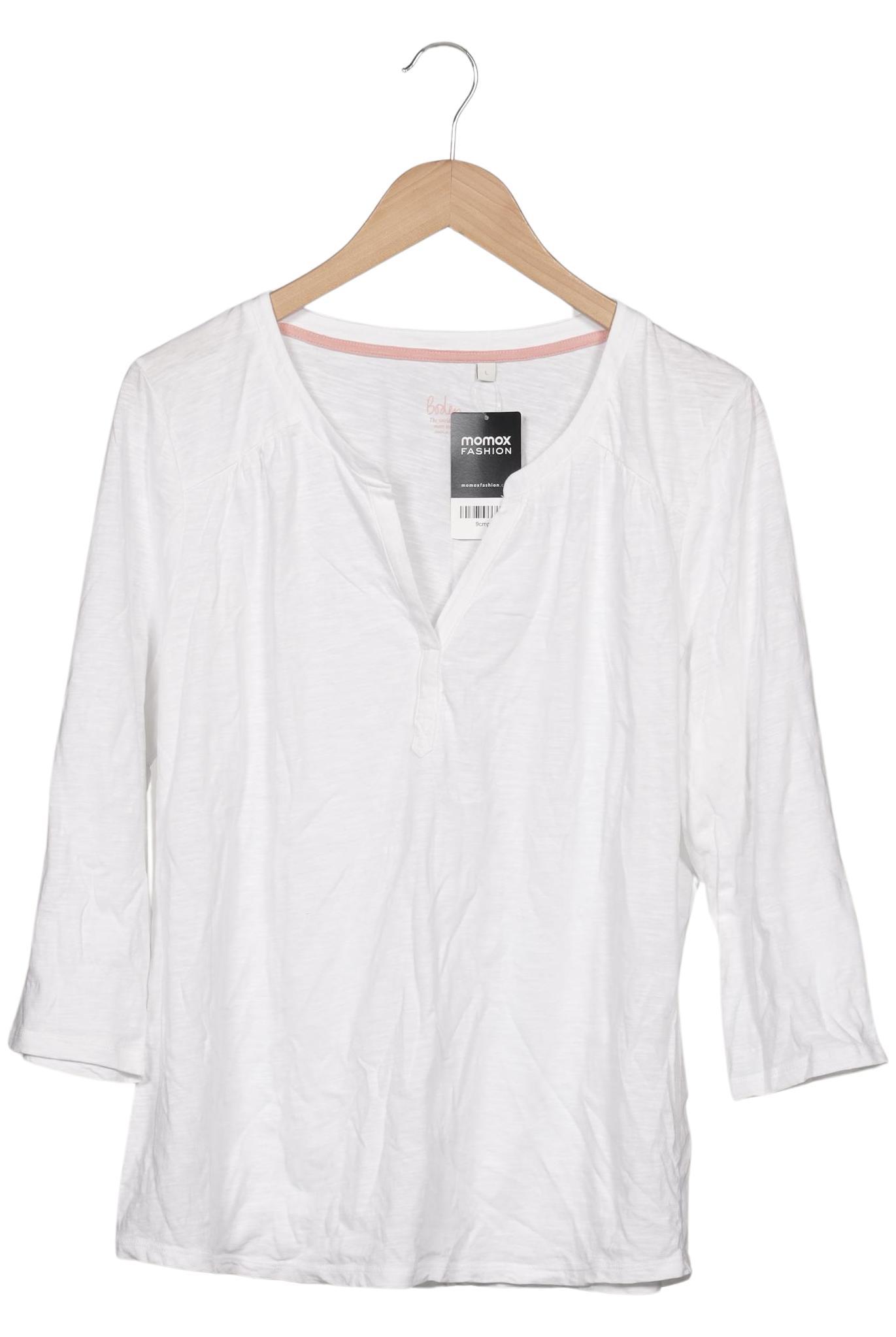 

Boden Damen Langarmshirt, weiß, Gr. 42