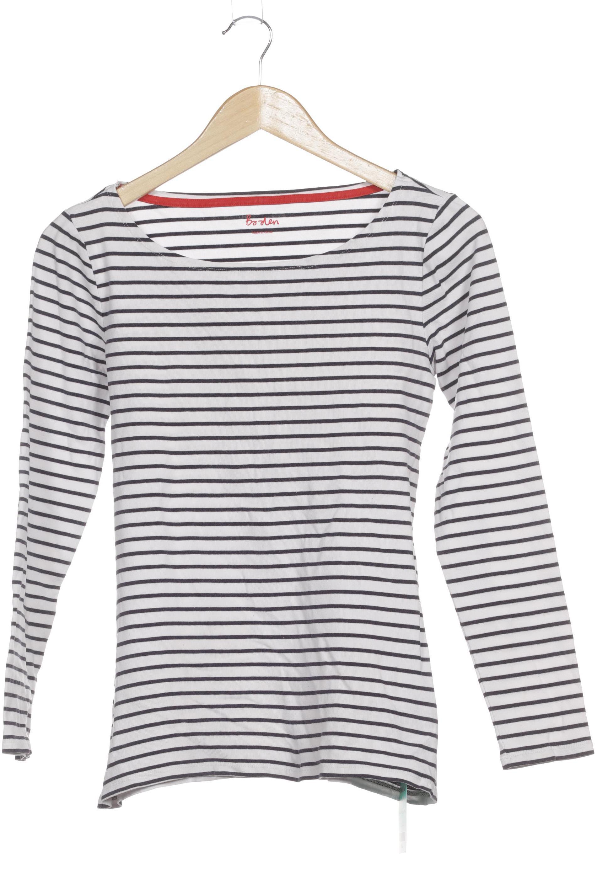 

Boden Damen Langarmshirt, weiß, Gr.