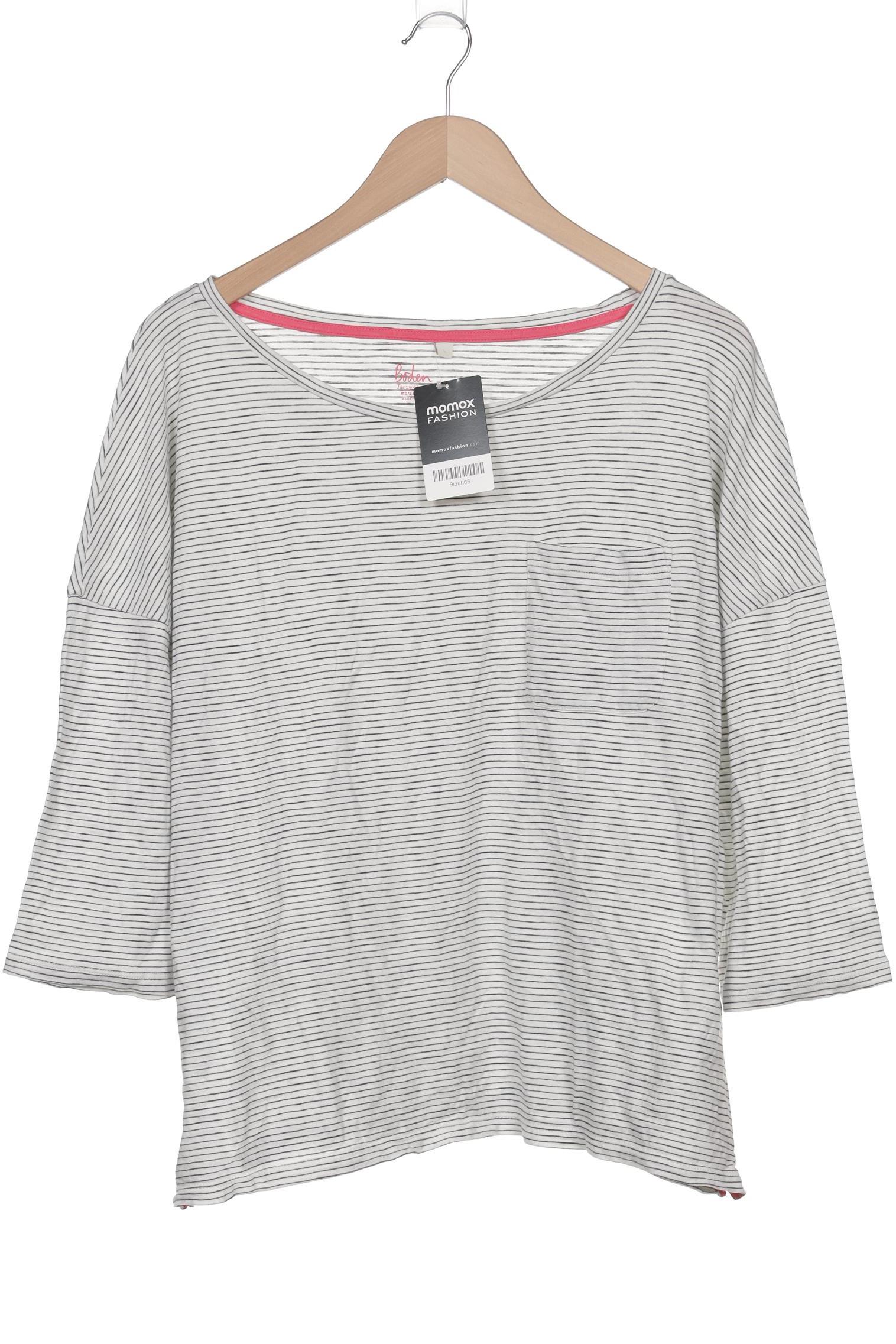 

Boden Damen Langarmshirt, weiß, Gr. 42