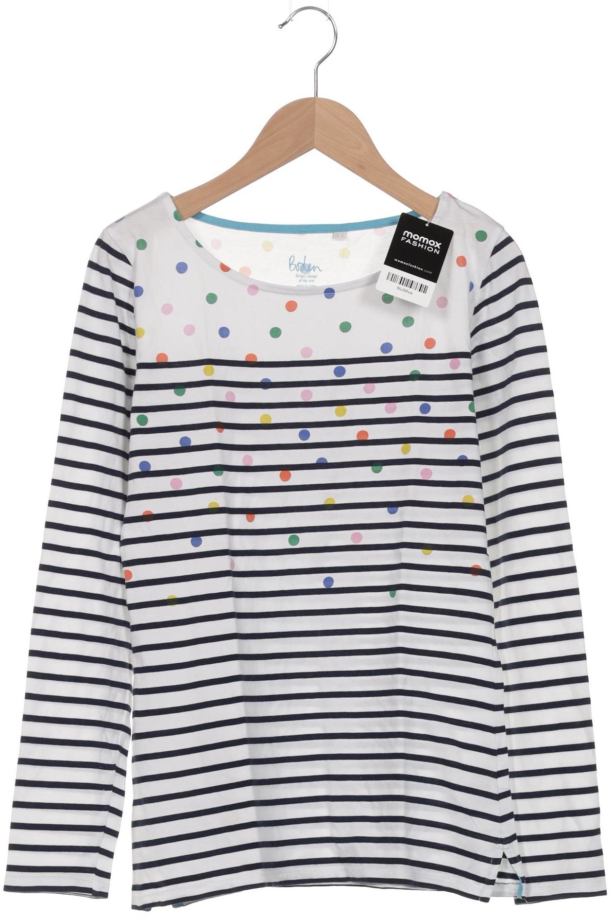 

Boden Damen Langarmshirt, weiß, Gr. 34
