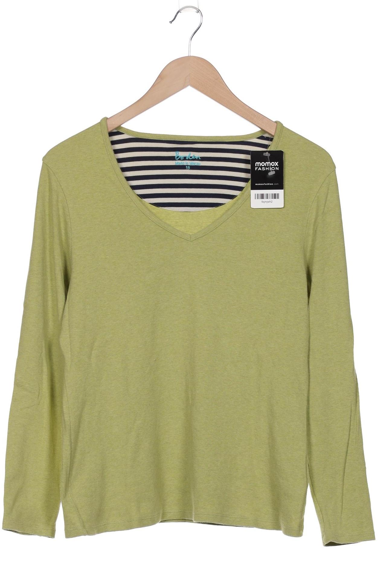 

Boden Damen Langarmshirt, grün, Gr. 18