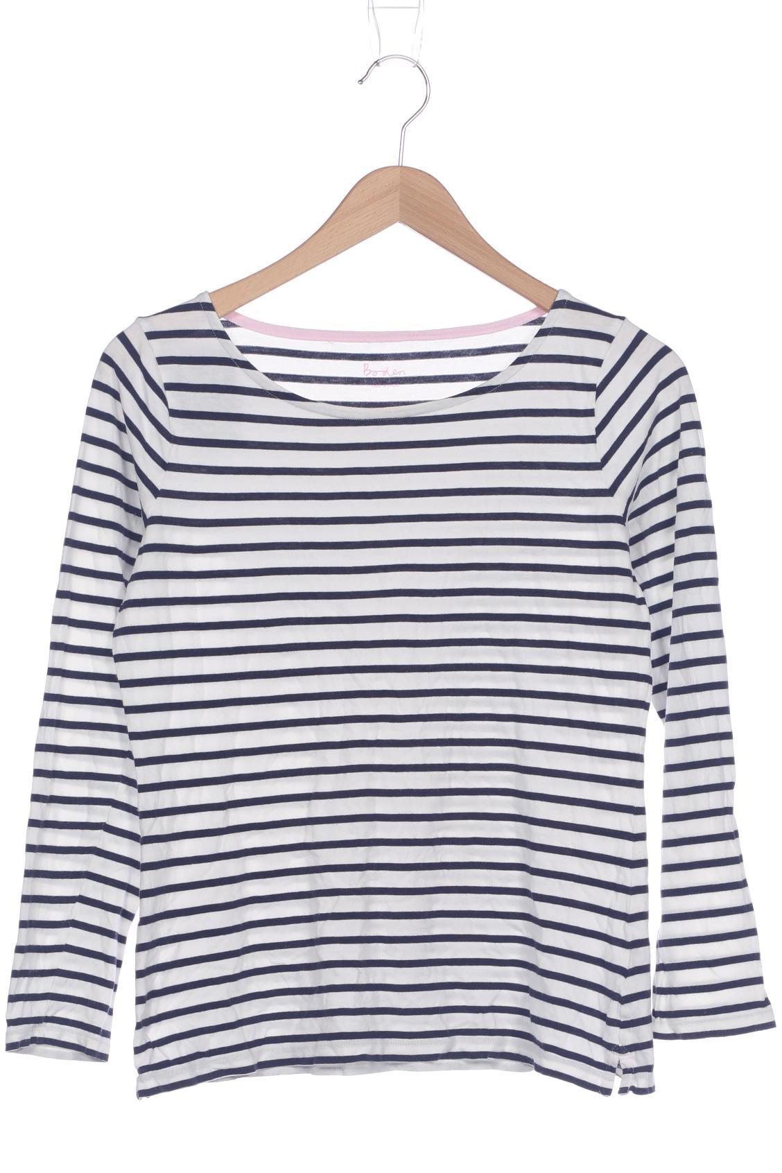 

Boden Damen Langarmshirt, weiß