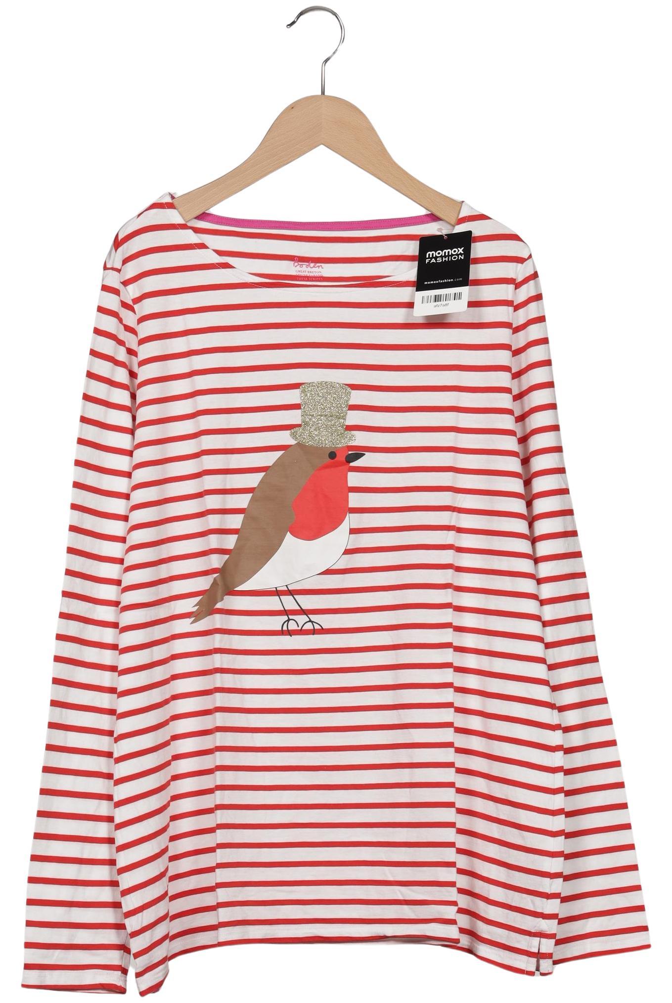 

Boden Damen Langarmshirt, weiß, Gr. 20