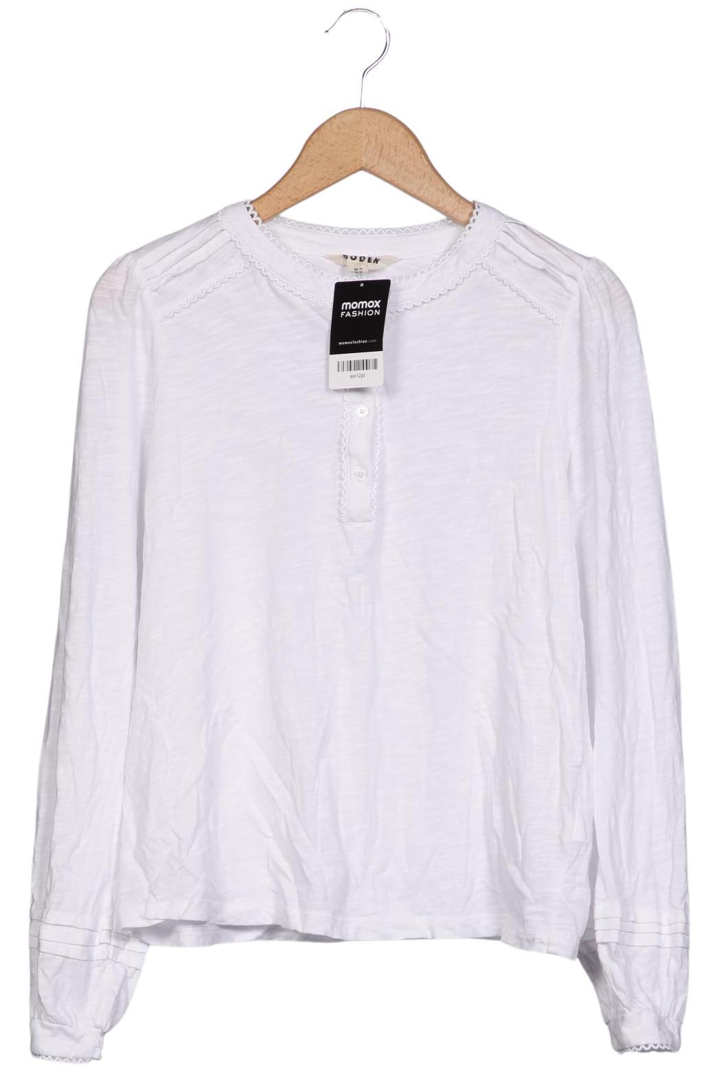 

Boden Damen Langarmshirt, weiß, Gr. 40