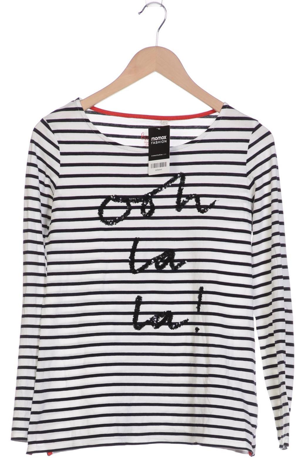 

Boden Damen Langarmshirt, weiß