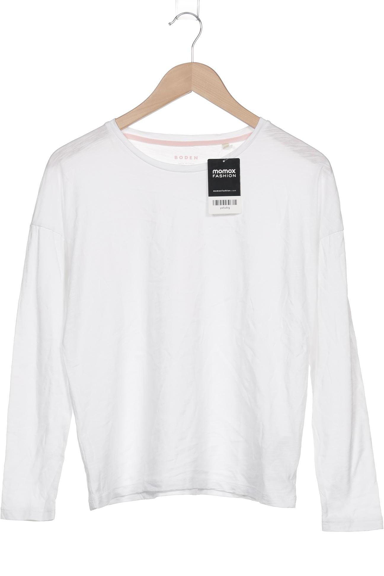 

Boden Damen Langarmshirt, weiß, Gr. 34