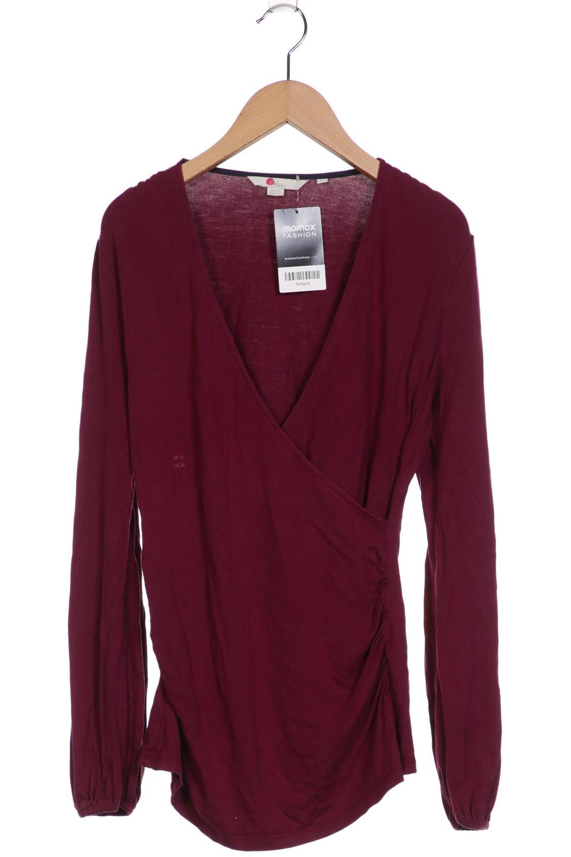 

Boden Damen Langarmshirt, bordeaux, Gr. 38