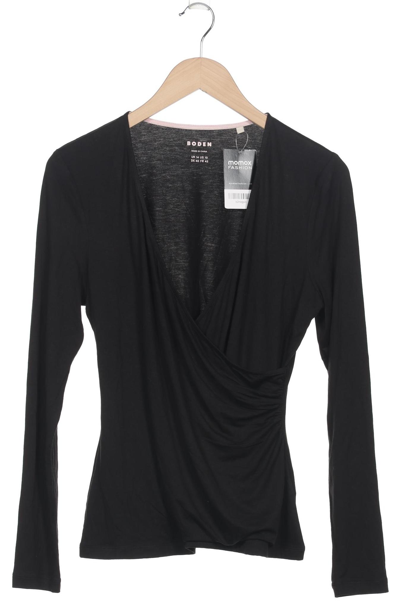 

Boden Damen Langarmshirt, schwarz, Gr. 40