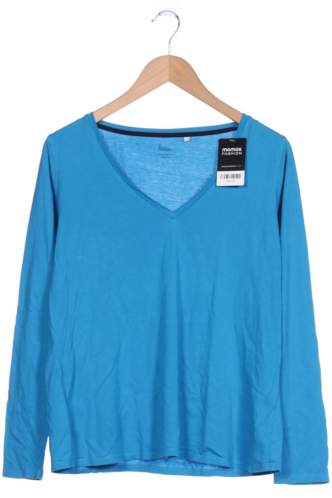 

Boden Damen Langarmshirt, blau