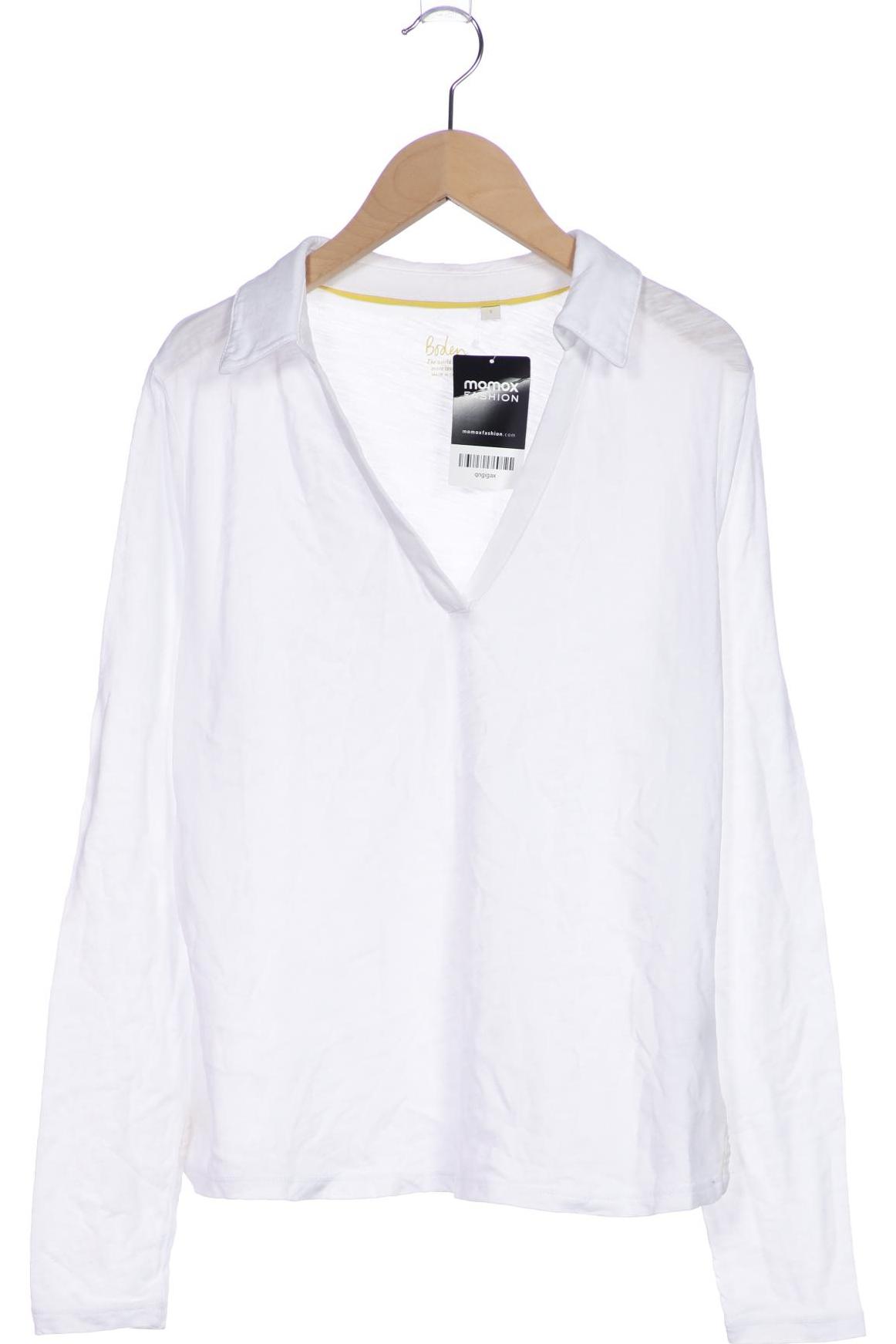 

Boden Damen Langarmshirt, weiß, Gr. 36