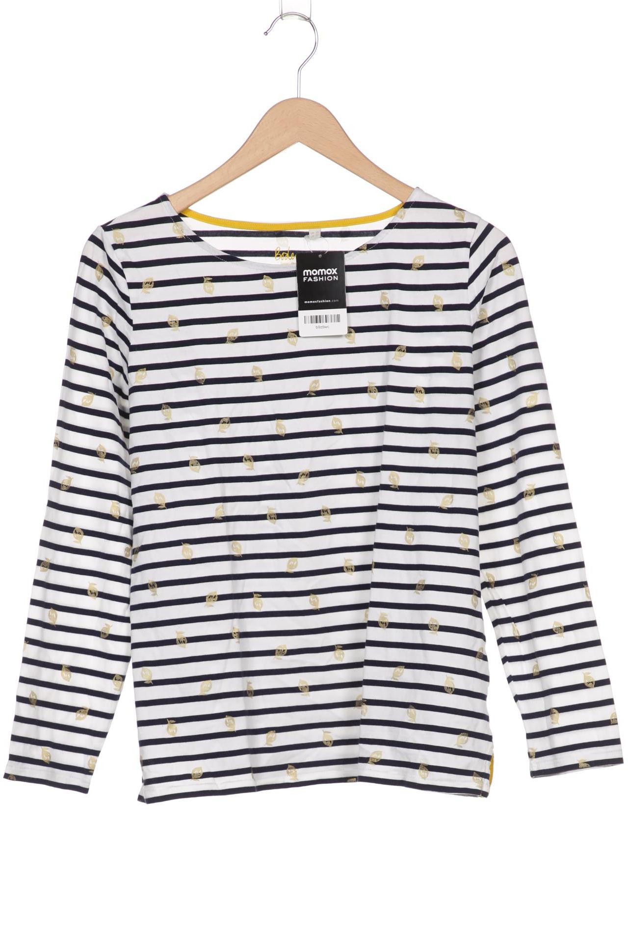 

Boden Damen Langarmshirt, weiß
