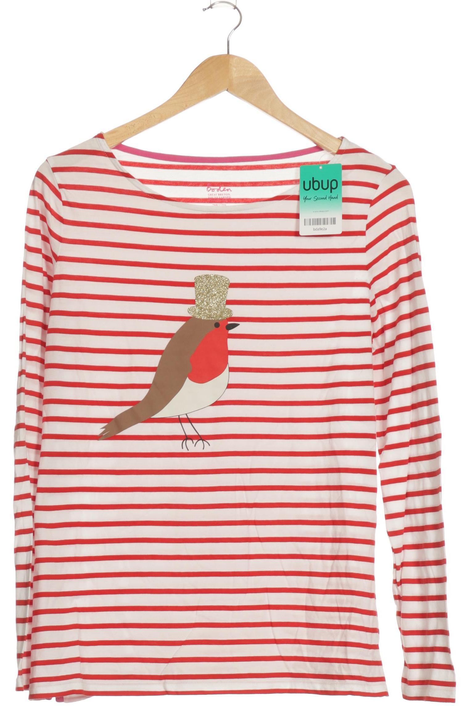 

Boden Damen Langarmshirt, rot, Gr. 14