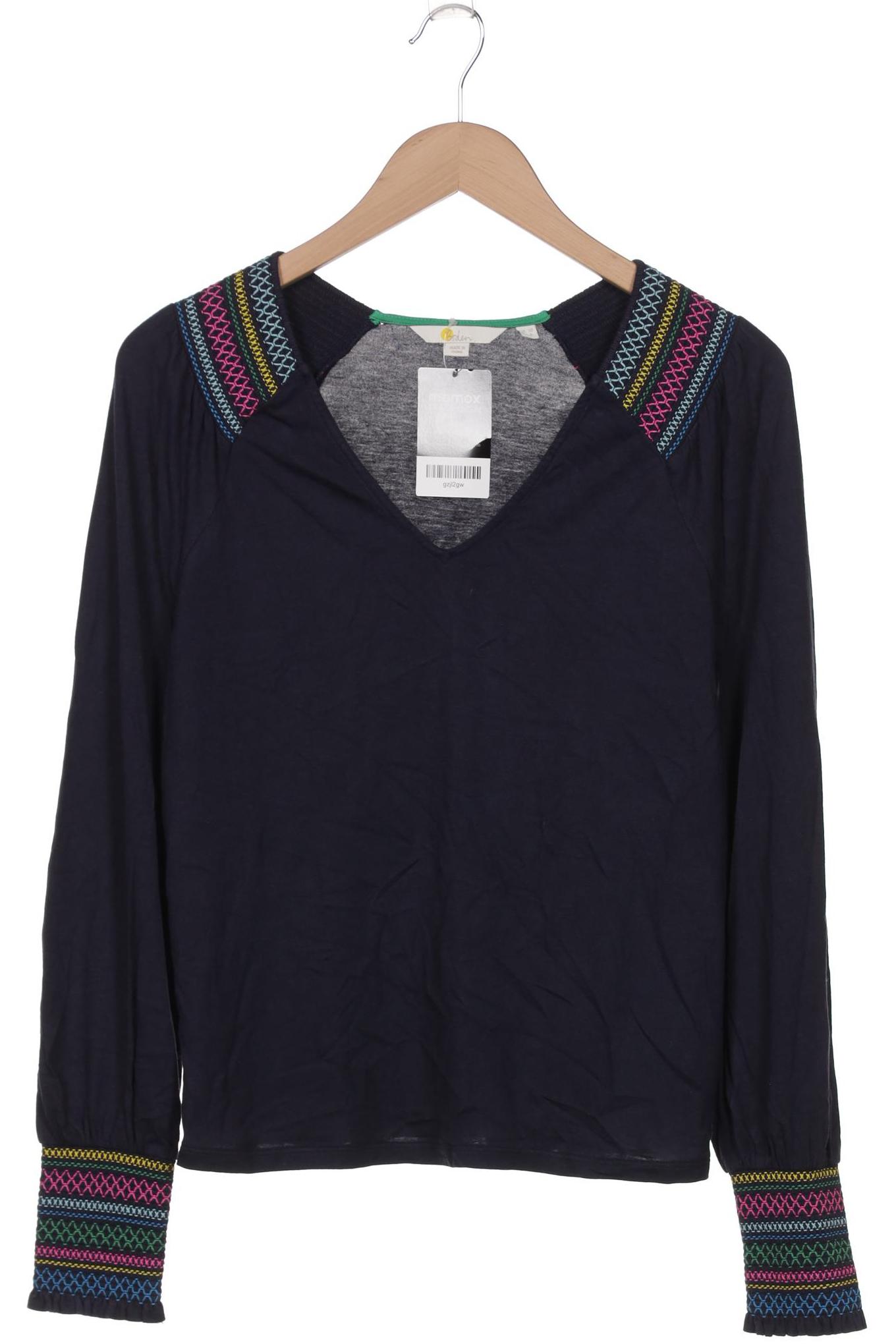 

Boden Damen Langarmshirt, marineblau, Gr. 36