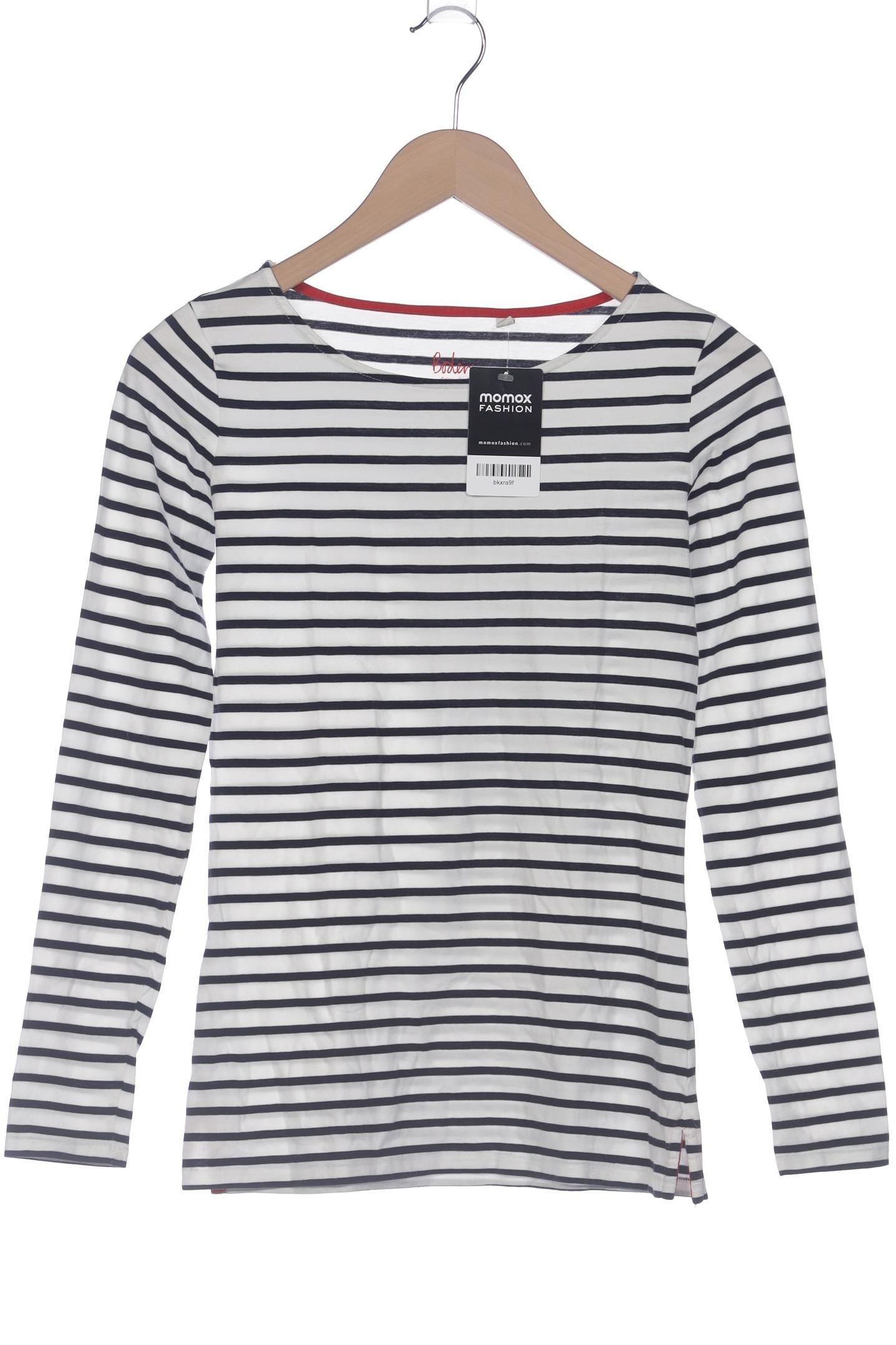 

Boden Damen Langarmshirt, weiß, Gr. 32