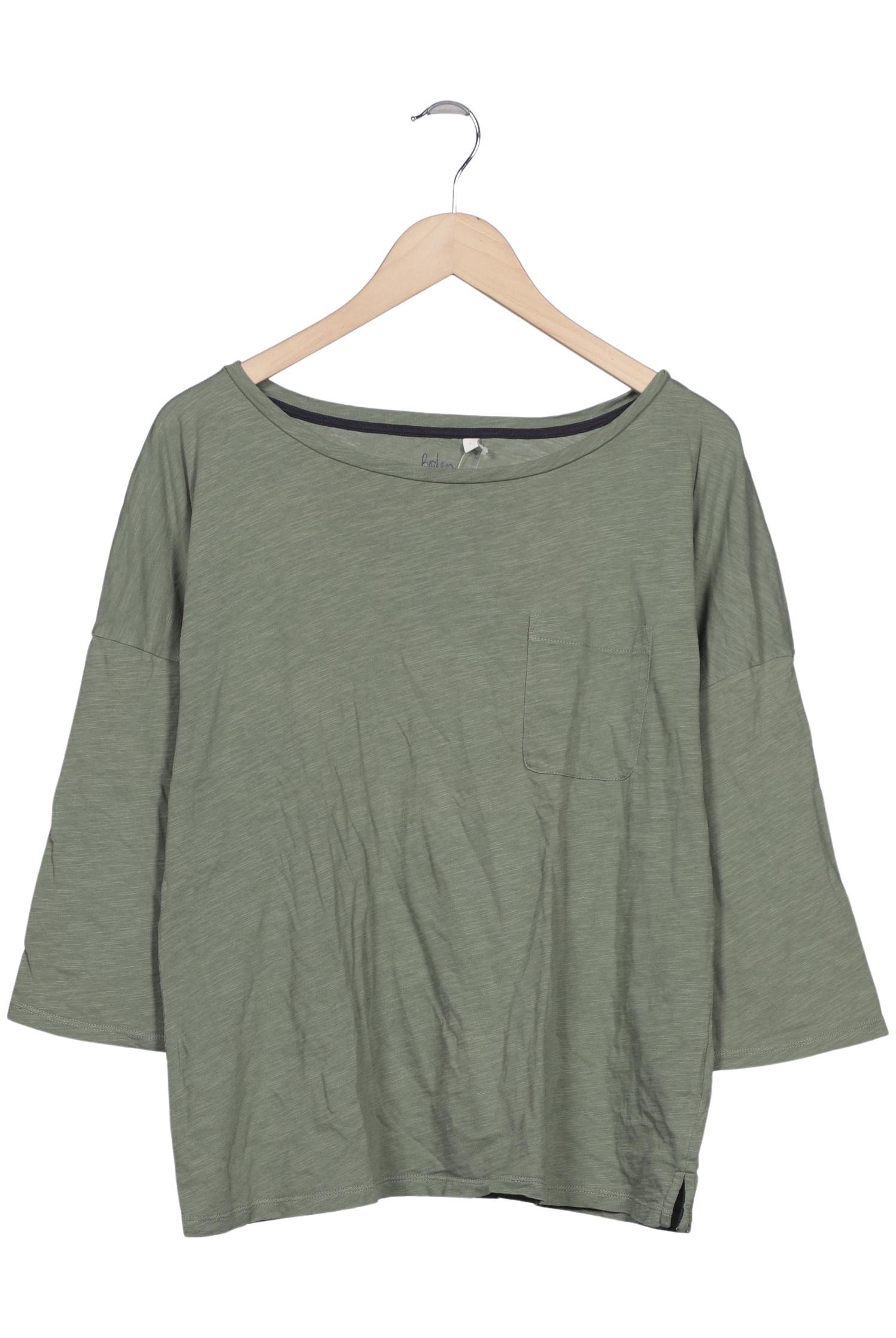 

Boden Damen Langarmshirt, grün, Gr. 42