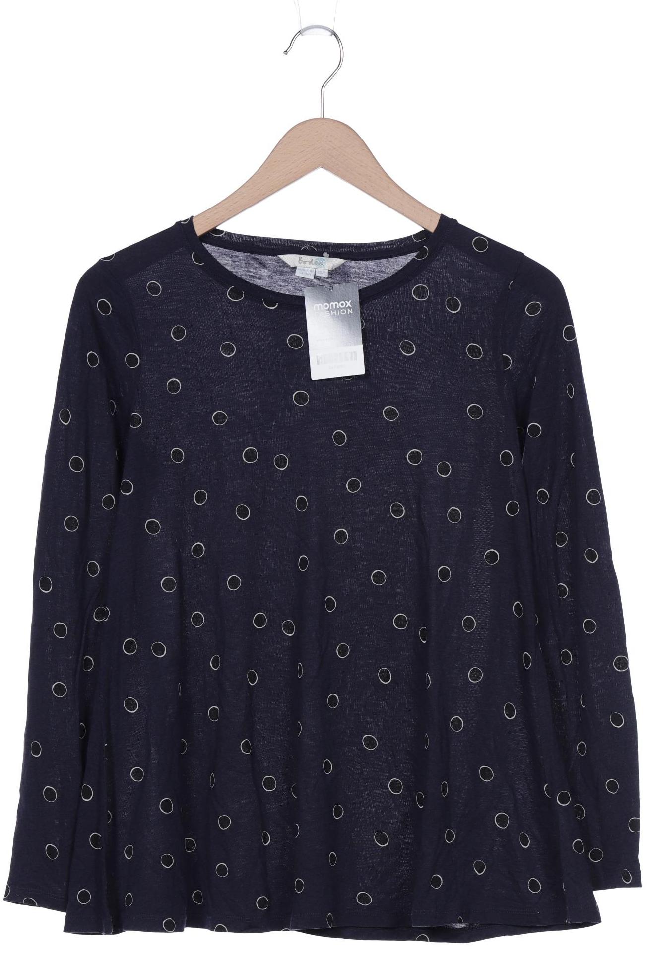 

Boden Damen Langarmshirt, marineblau