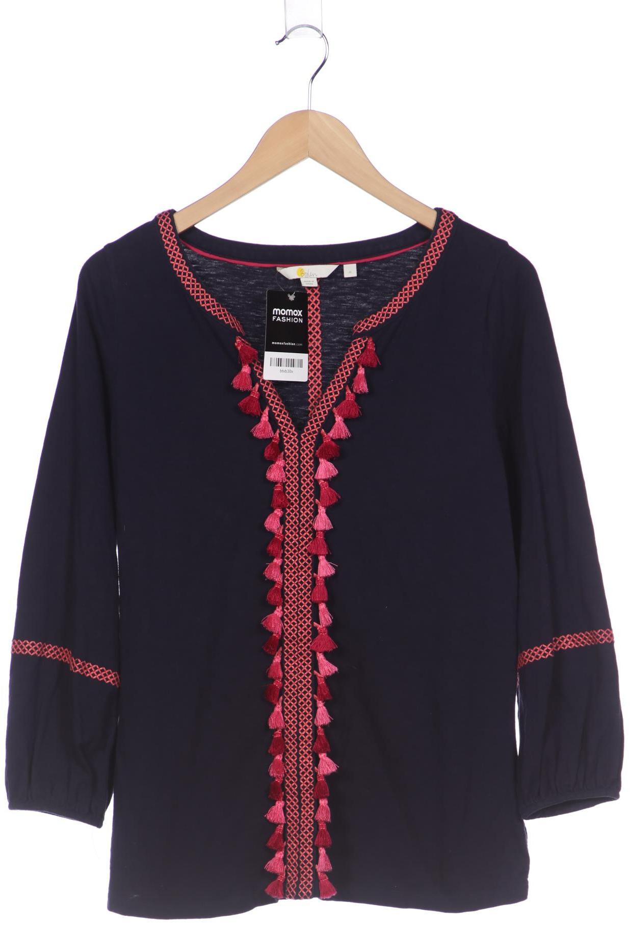 

Boden Damen Langarmshirt, marineblau