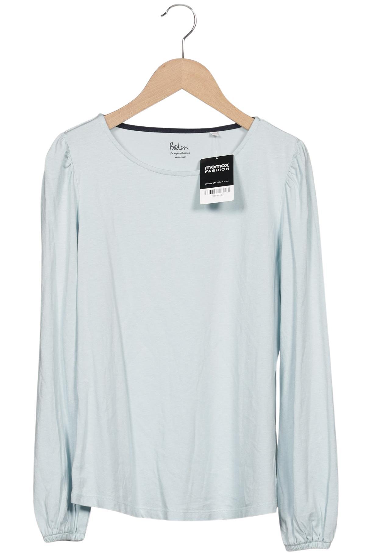 

Boden Damen Langarmshirt, hellblau, Gr. 36