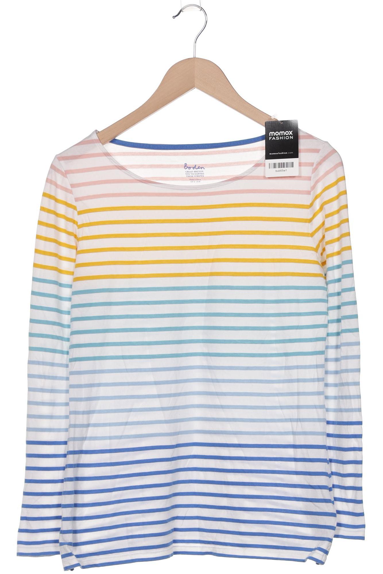 

Boden Damen Langarmshirt, weiß