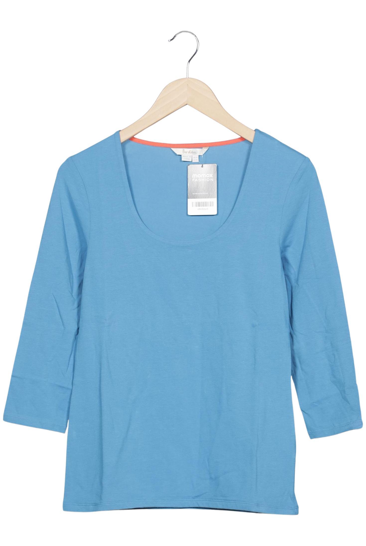 

Boden Damen Langarmshirt, hellblau, Gr. 40