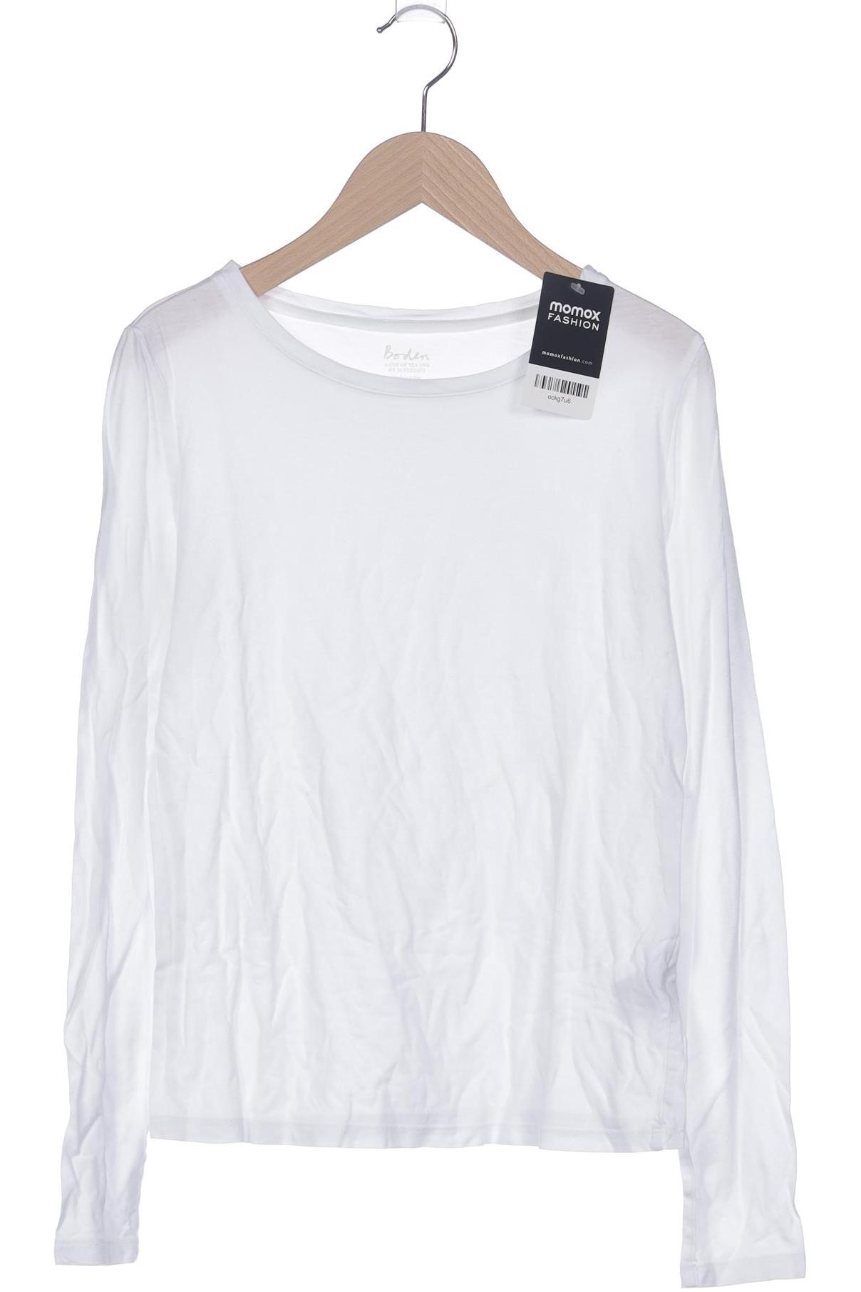 

Boden Damen Langarmshirt, weiß, Gr. 10