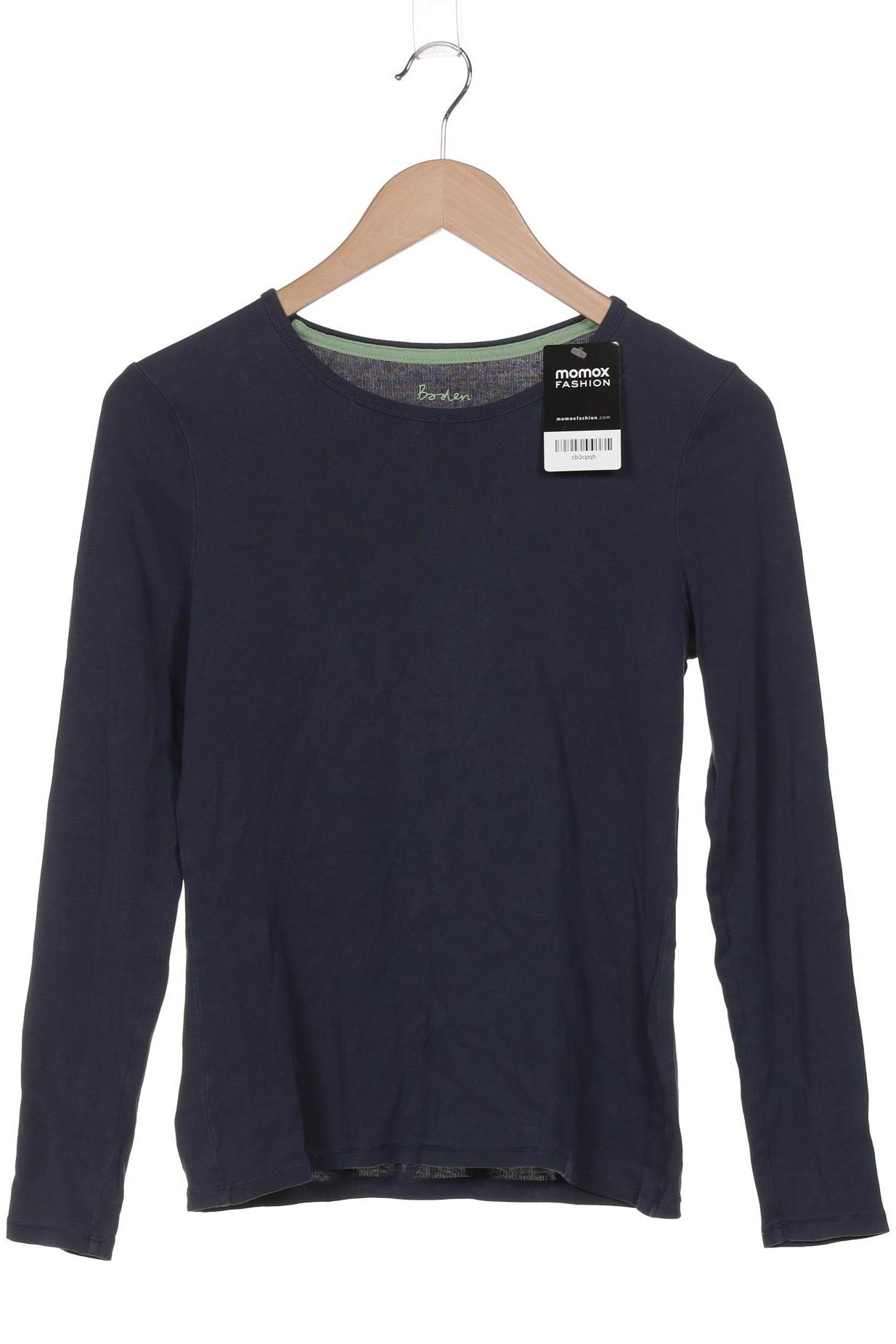 

Boden Damen Langarmshirt, marineblau, Gr. 38