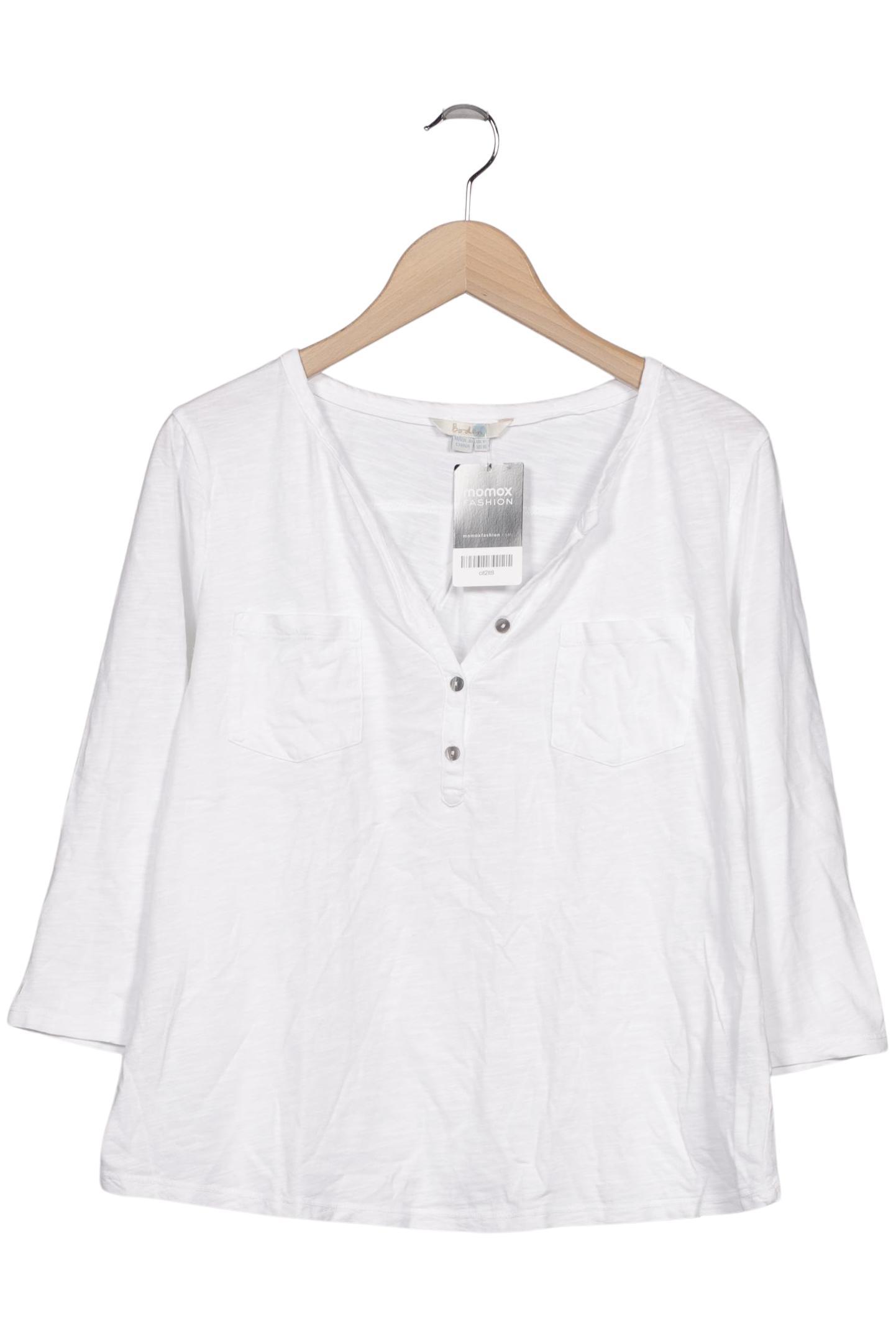 

Boden Damen Langarmshirt, weiß, Gr. 40