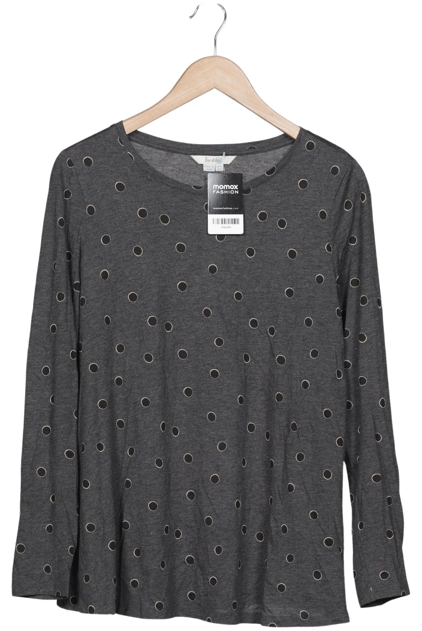 

Boden Damen Langarmshirt, grau, Gr. 40