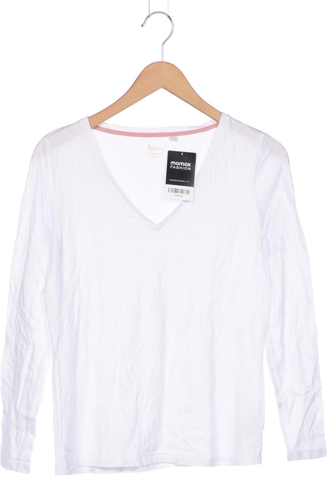 

Boden Damen Langarmshirt, weiß, Gr. 38