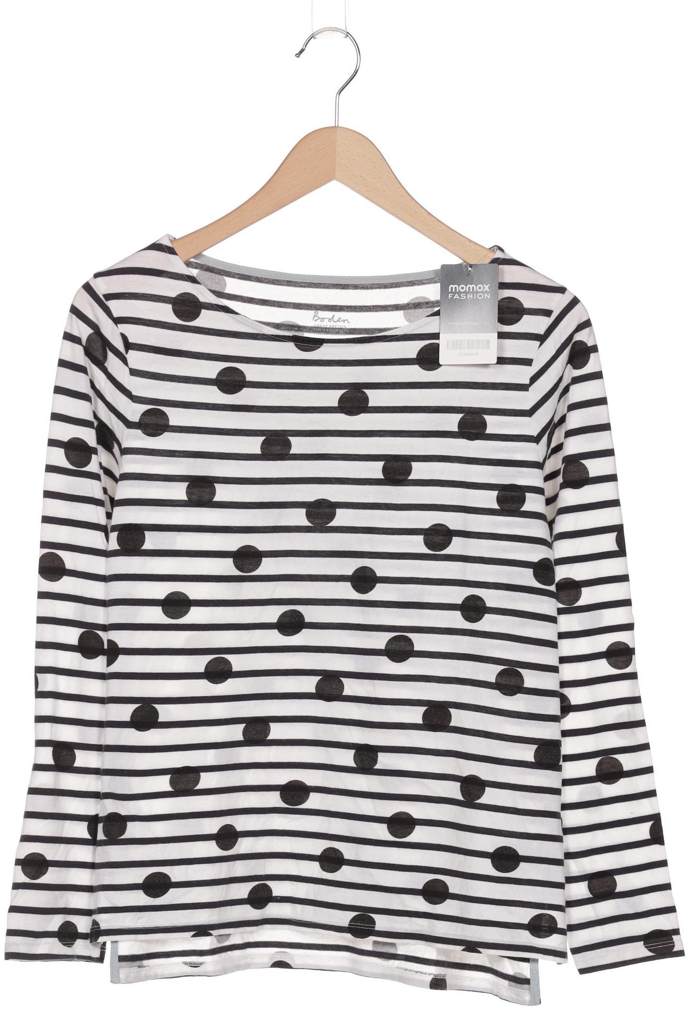 

Boden Damen Langarmshirt, weiß, Gr. 10