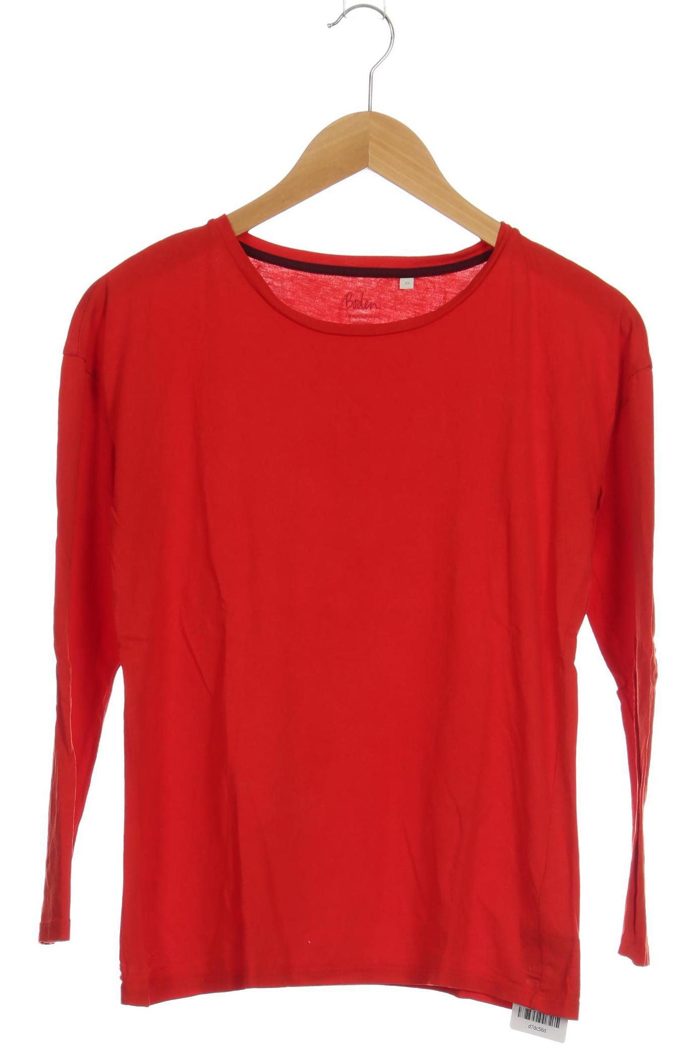 

Boden Damen Langarmshirt, rot, Gr. 34