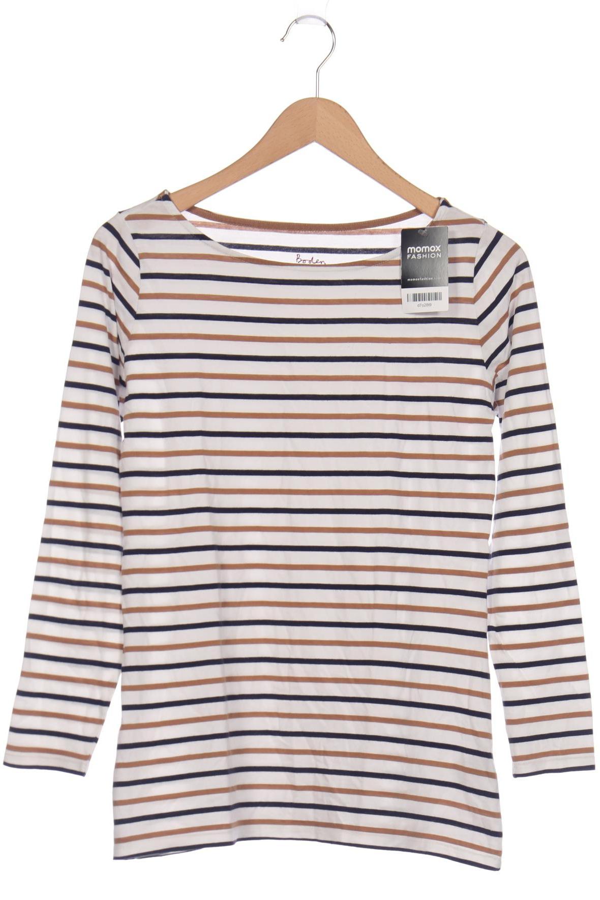 

Boden Damen Langarmshirt, weiß