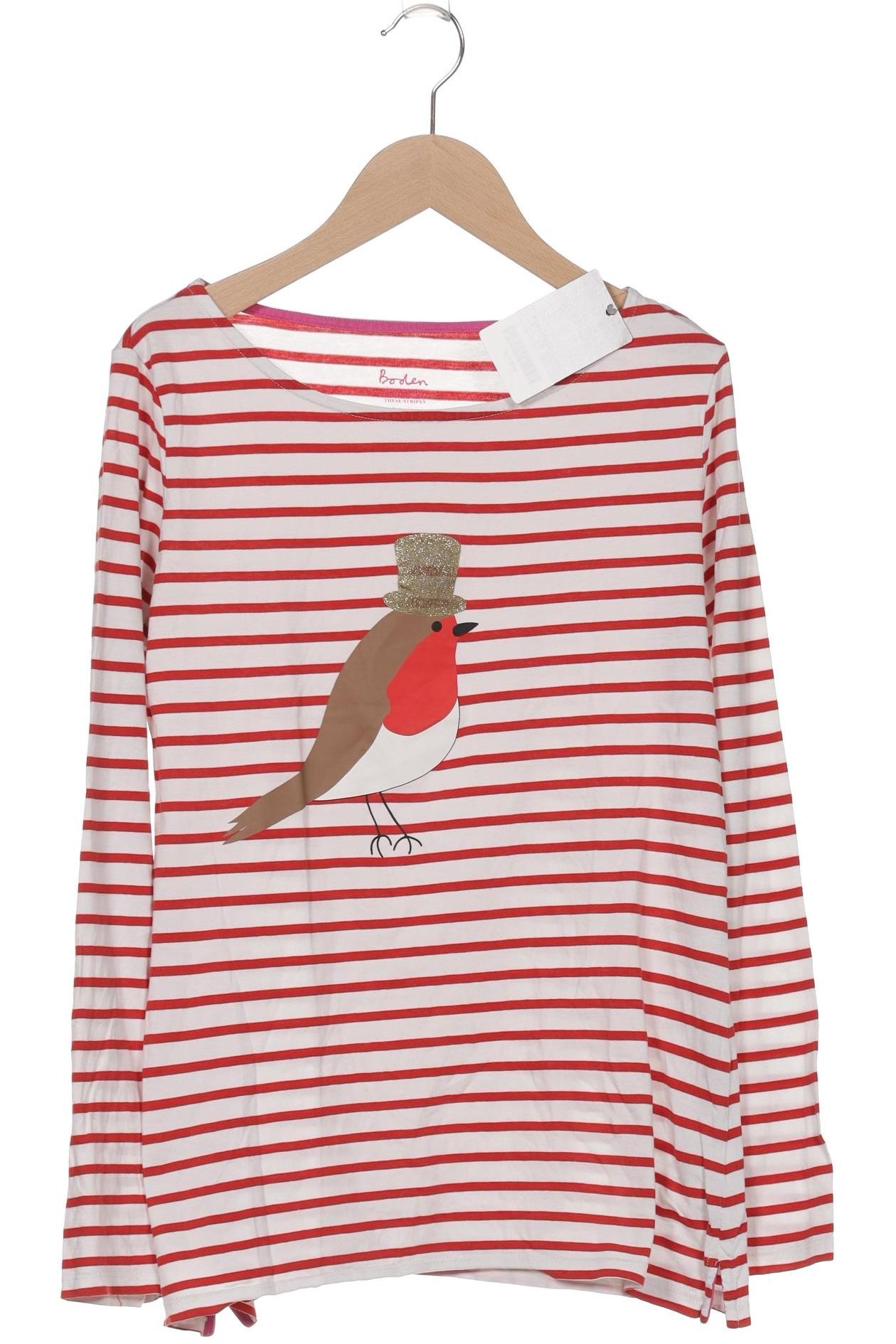 

Boden Damen Langarmshirt, rot, Gr. 12