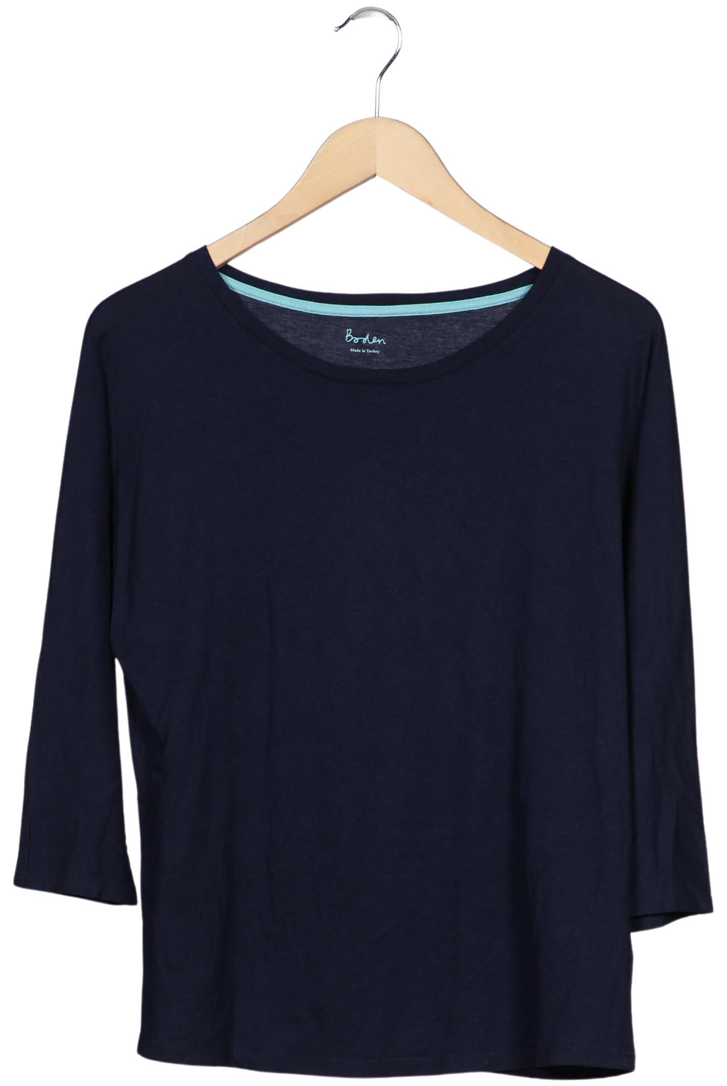 

Boden Damen Langarmshirt, marineblau, Gr. 36