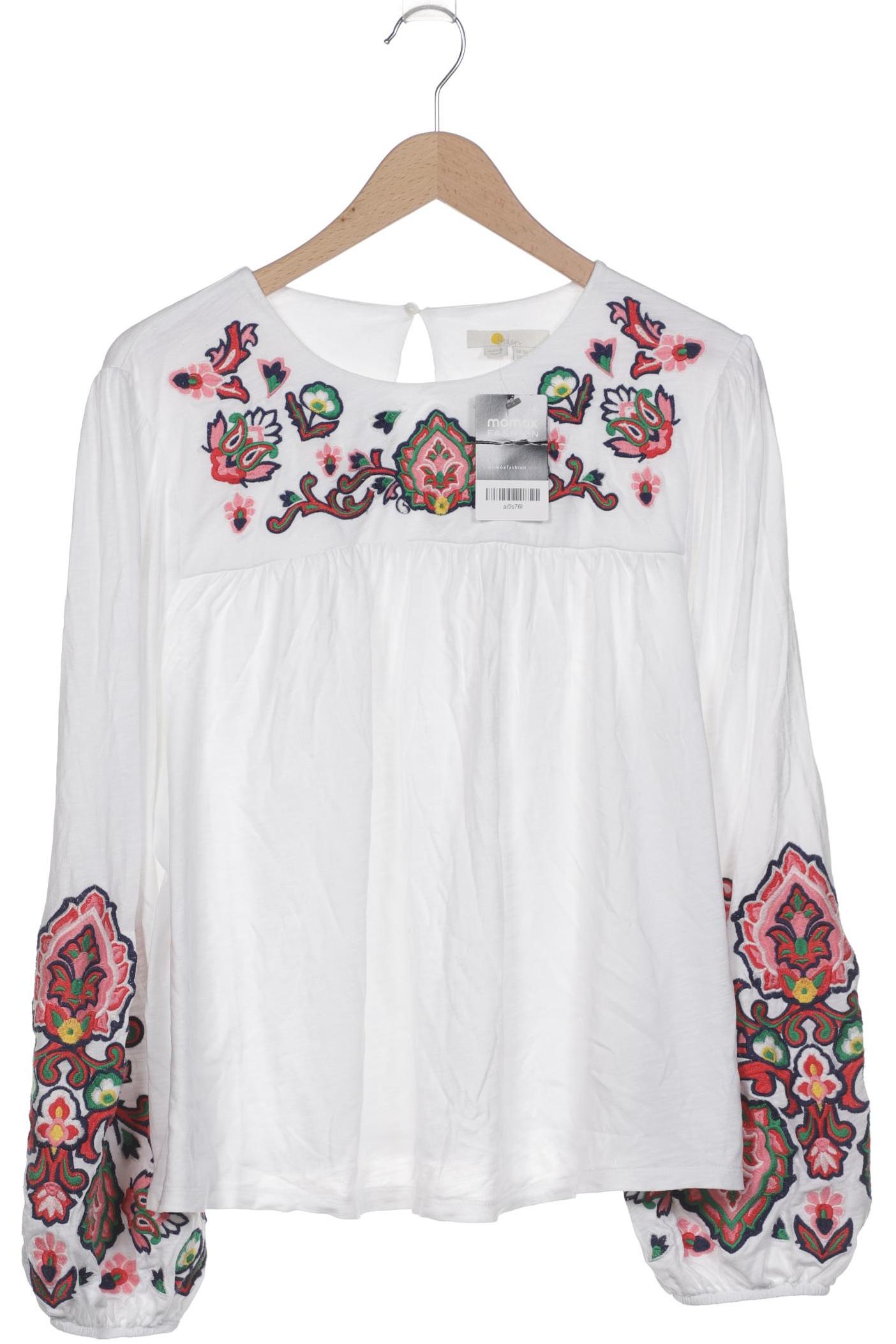 

Boden Damen Langarmshirt, weiß, Gr. 46