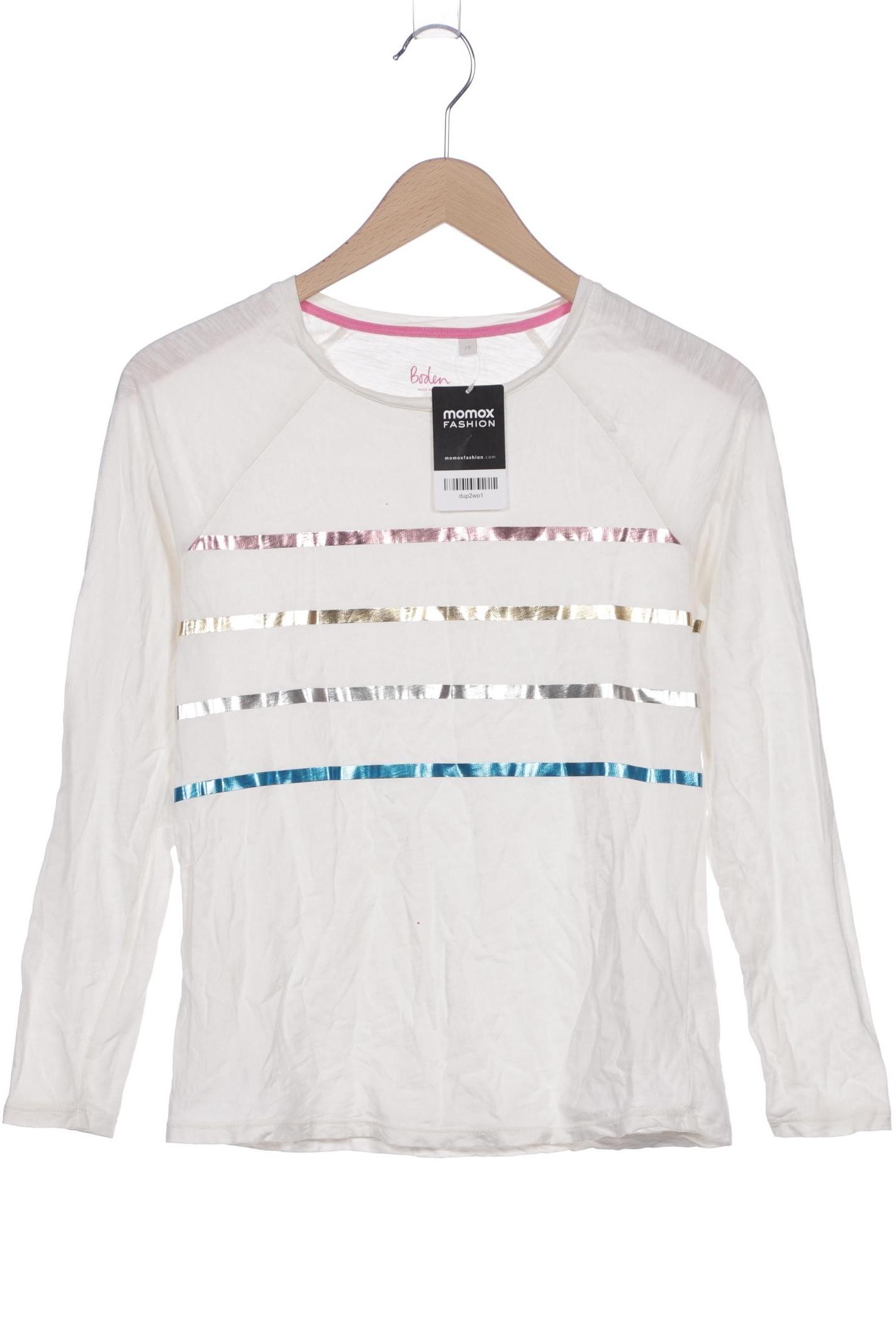 

Boden Damen Langarmshirt, cremeweiß, Gr. 34
