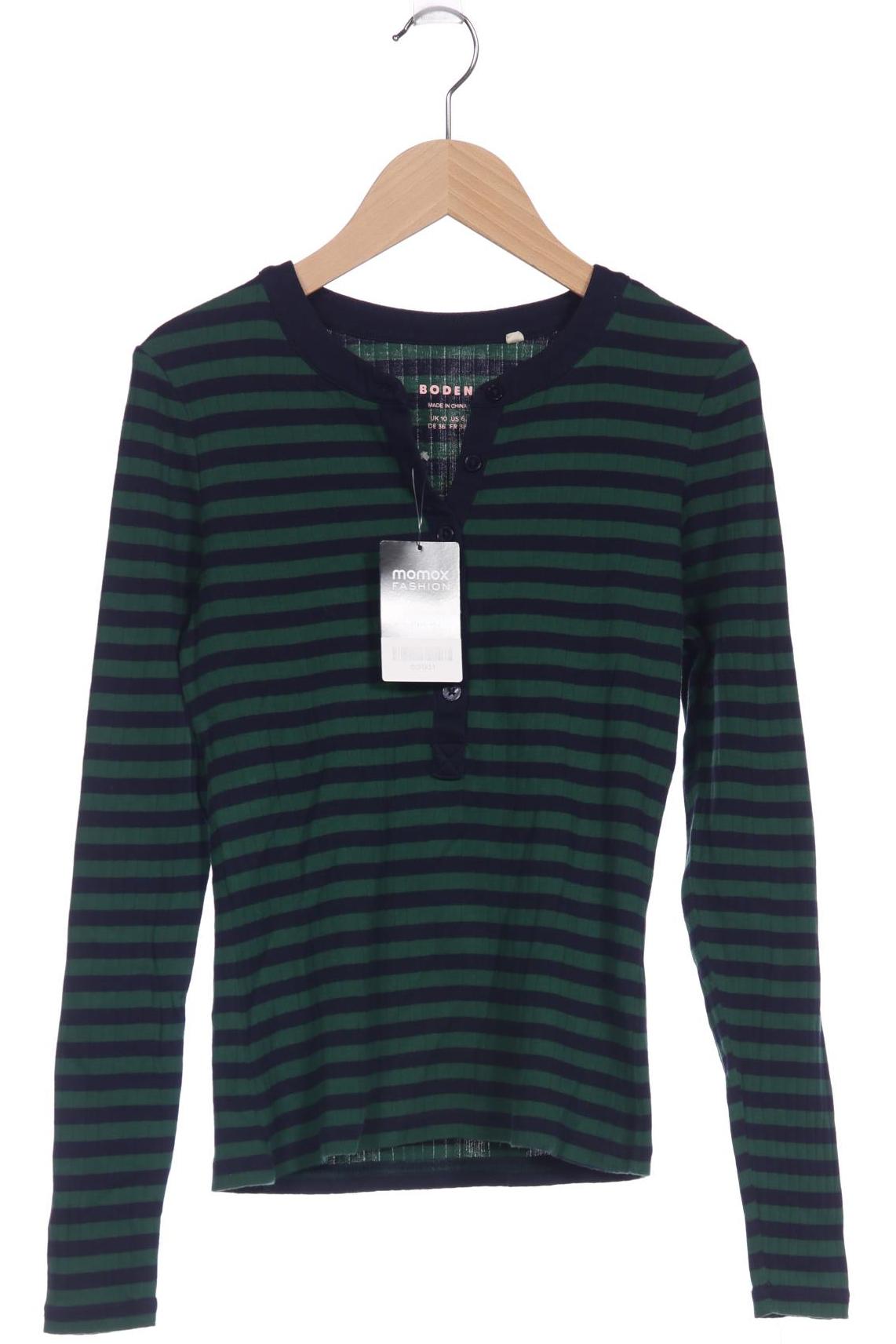 

Boden Damen Langarmshirt, grün, Gr. 36